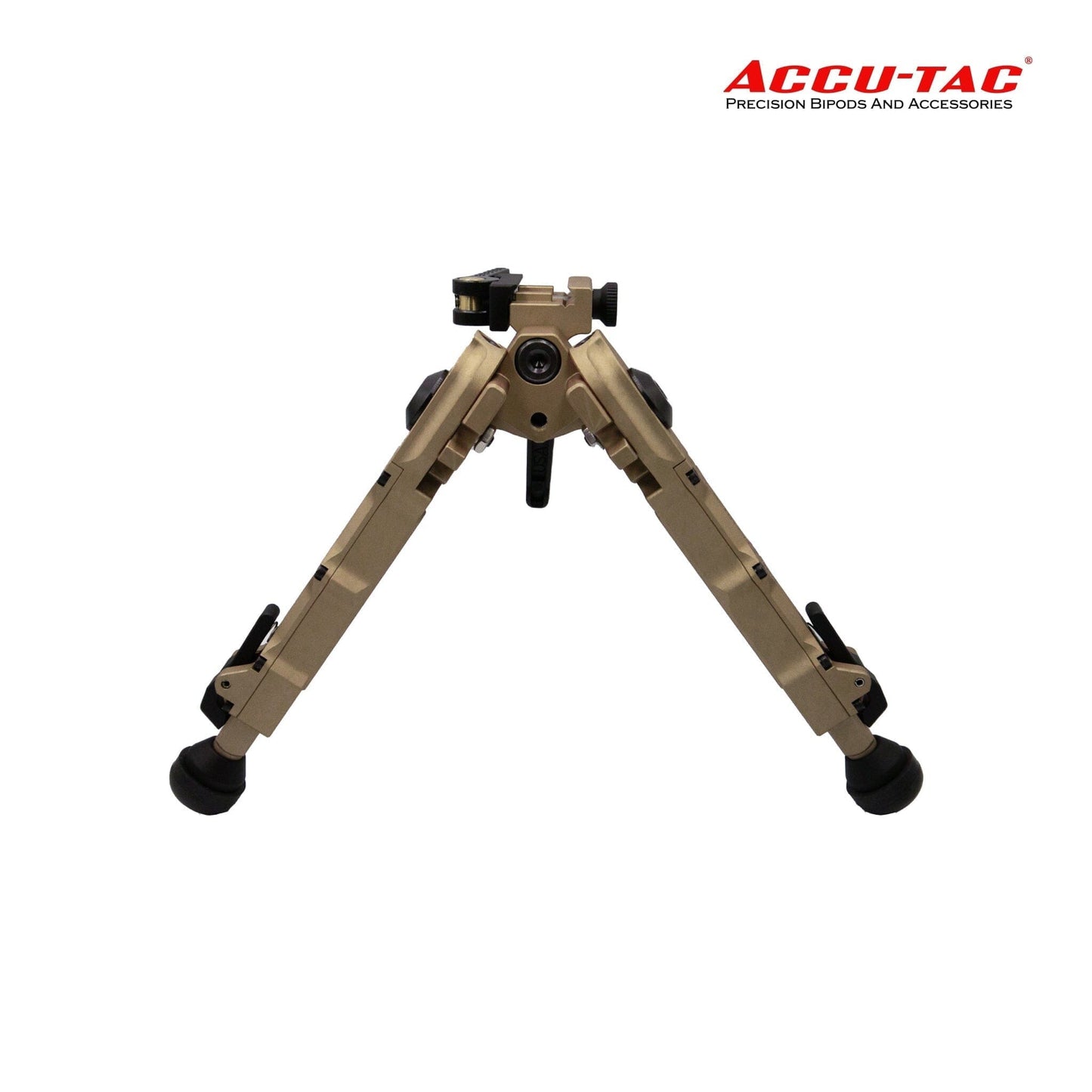 Accu-Tac BR-4 G2 Picatinny QD Bipod - Flat Dark Earth Bipod Accu-Tac