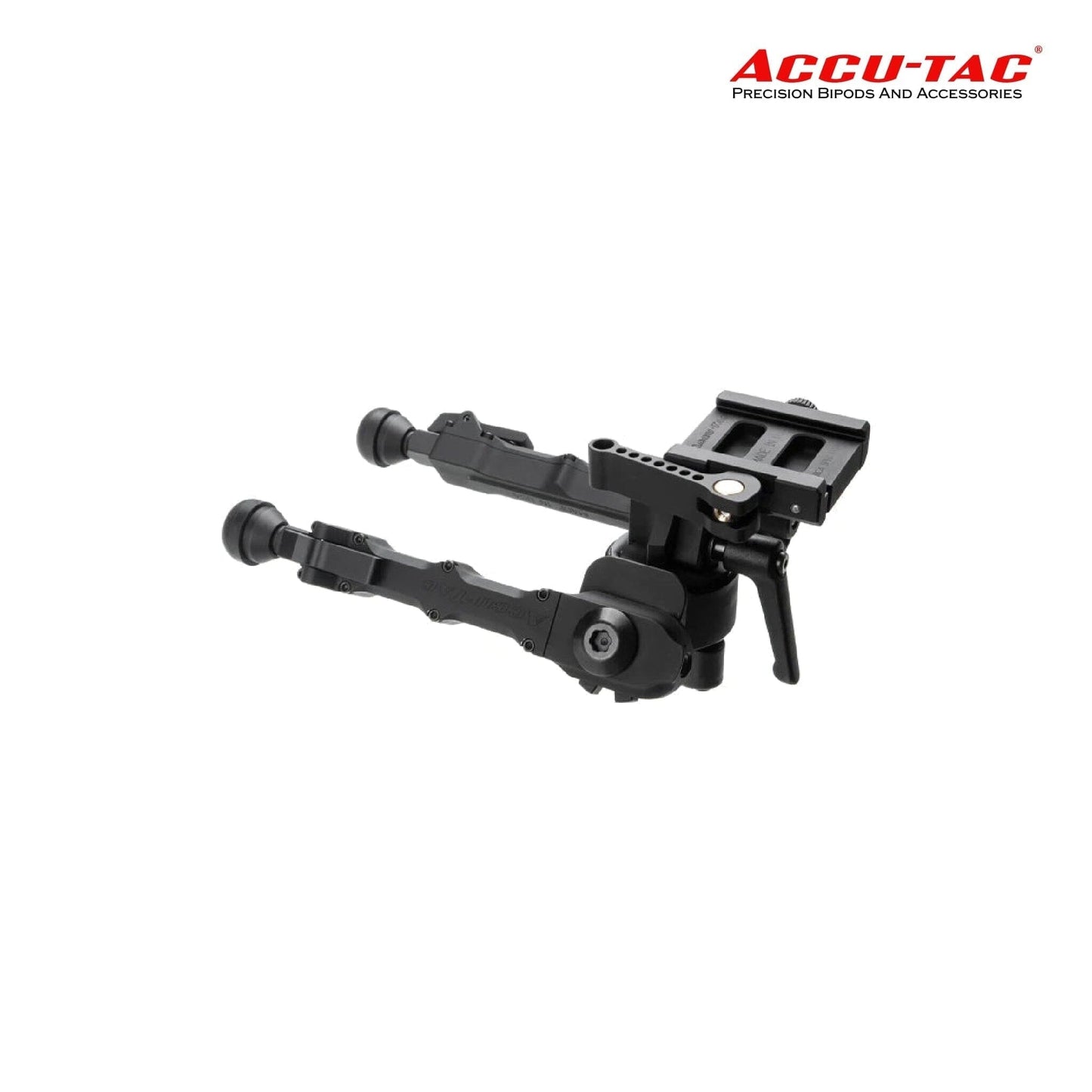 Accu-Tac PC-4 Arca-Spec QD Bipod - Black Bipod Accu-Tac