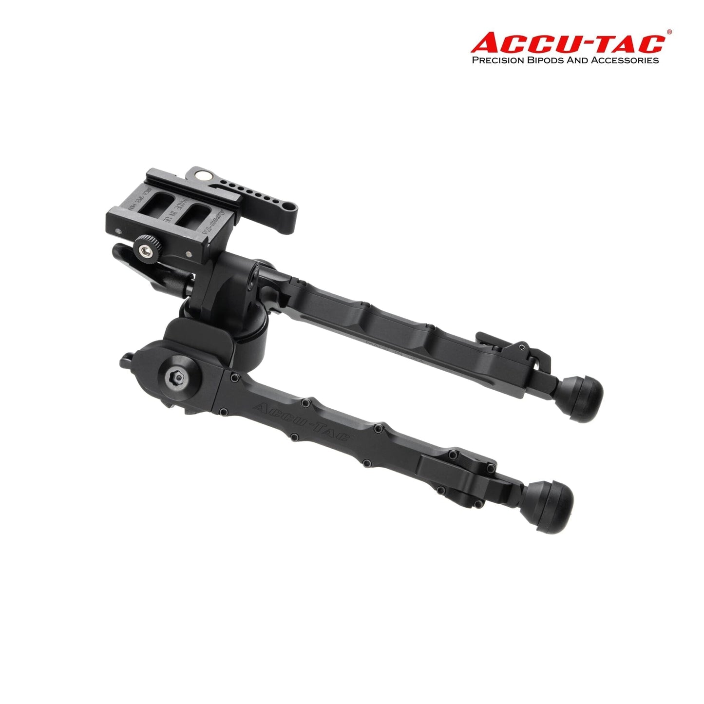 Accu-Tac PC-5 Arca-Spec QD Bipod - Black Bipod Accu-Tac