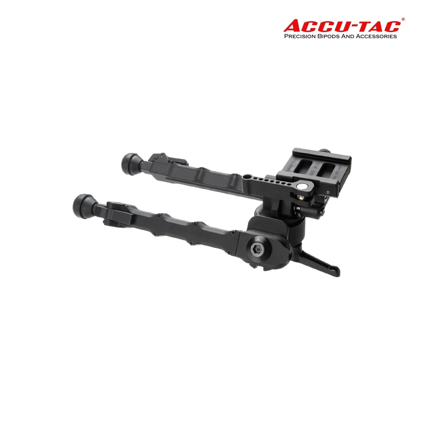 Accu-Tac PC-5 Arca-Spec QD Bipod - Black Bipod Accu-Tac