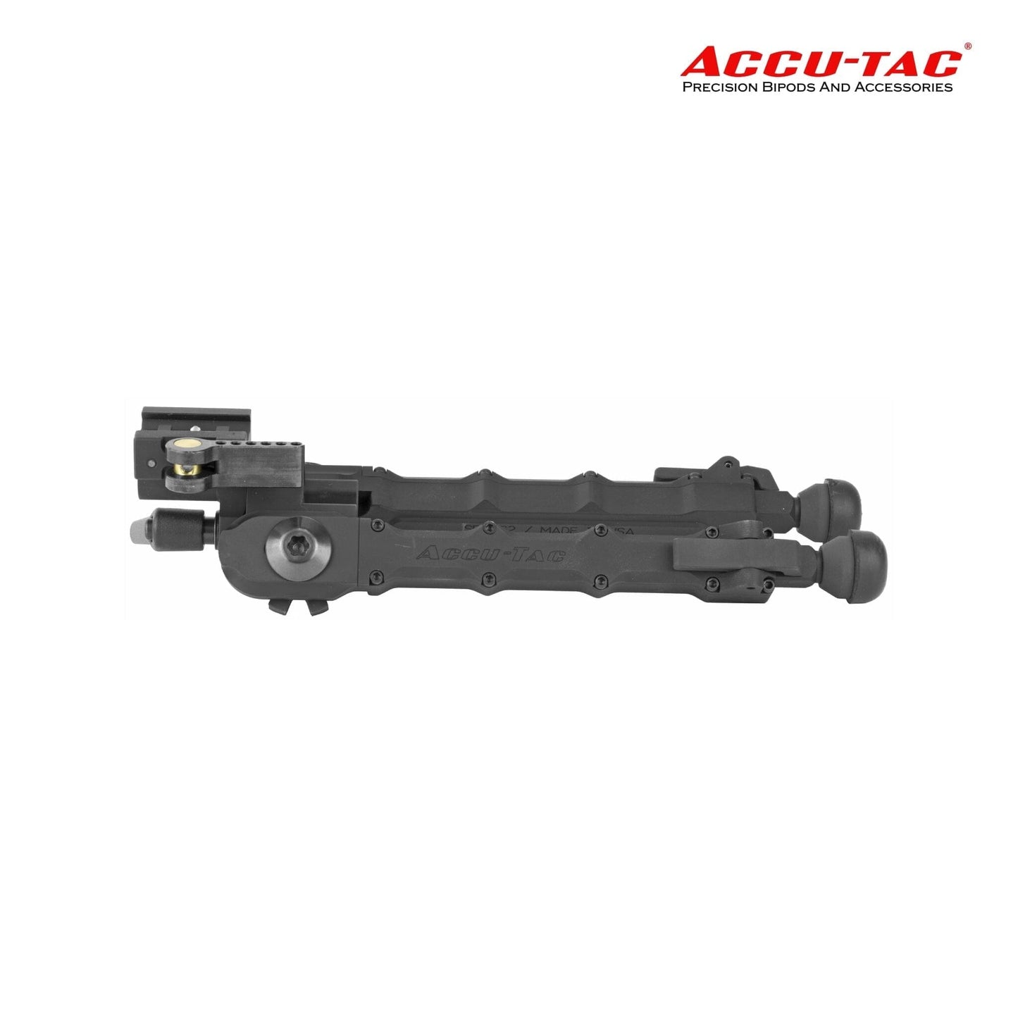 Accu-Tac SR-5 G2 Picatinny QD Bipod - Black Bipod Accu-Tac