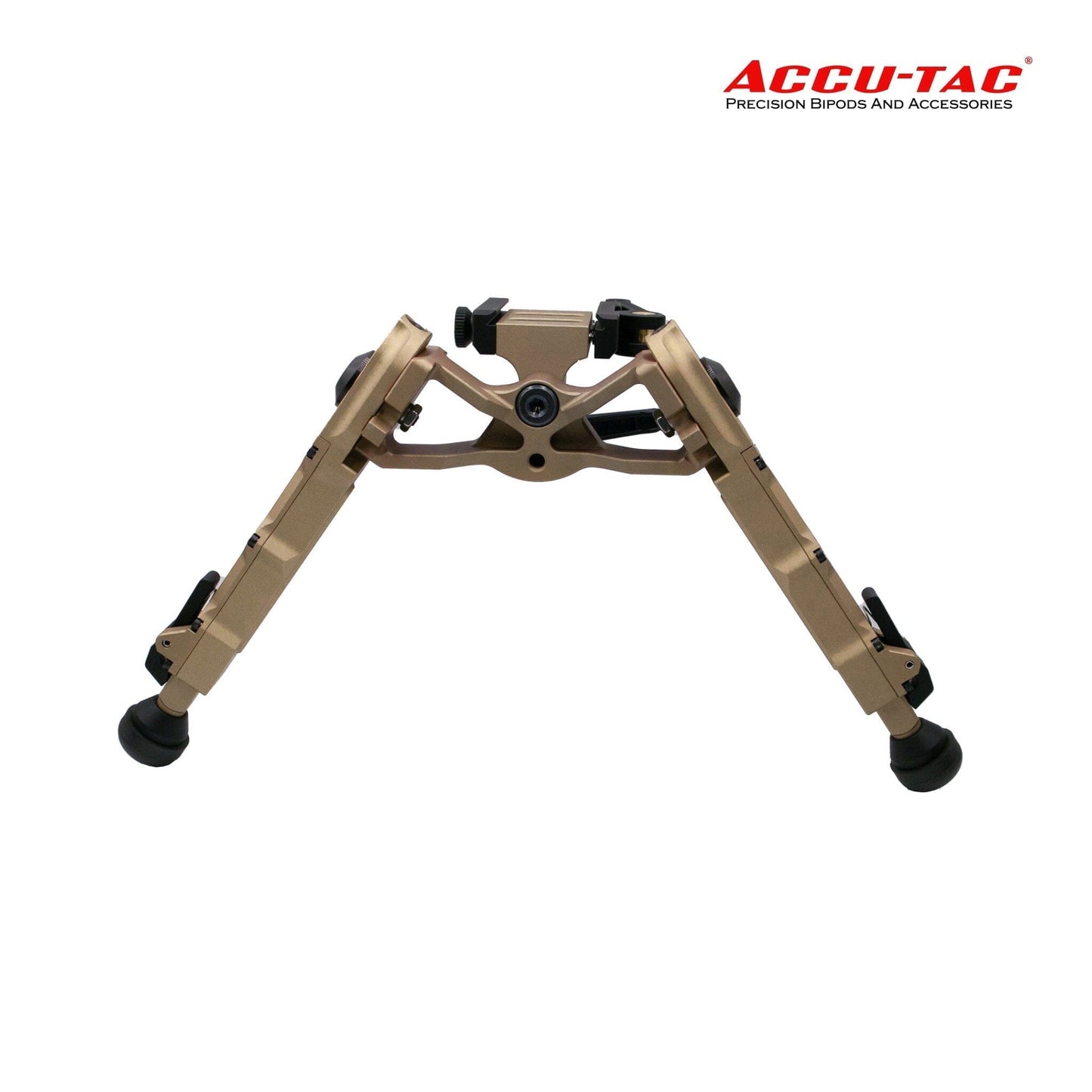 Accu-Tac WB-4 Arca-Spec QD Bipod - Flat Dark Earth Bipod Accu-Tac