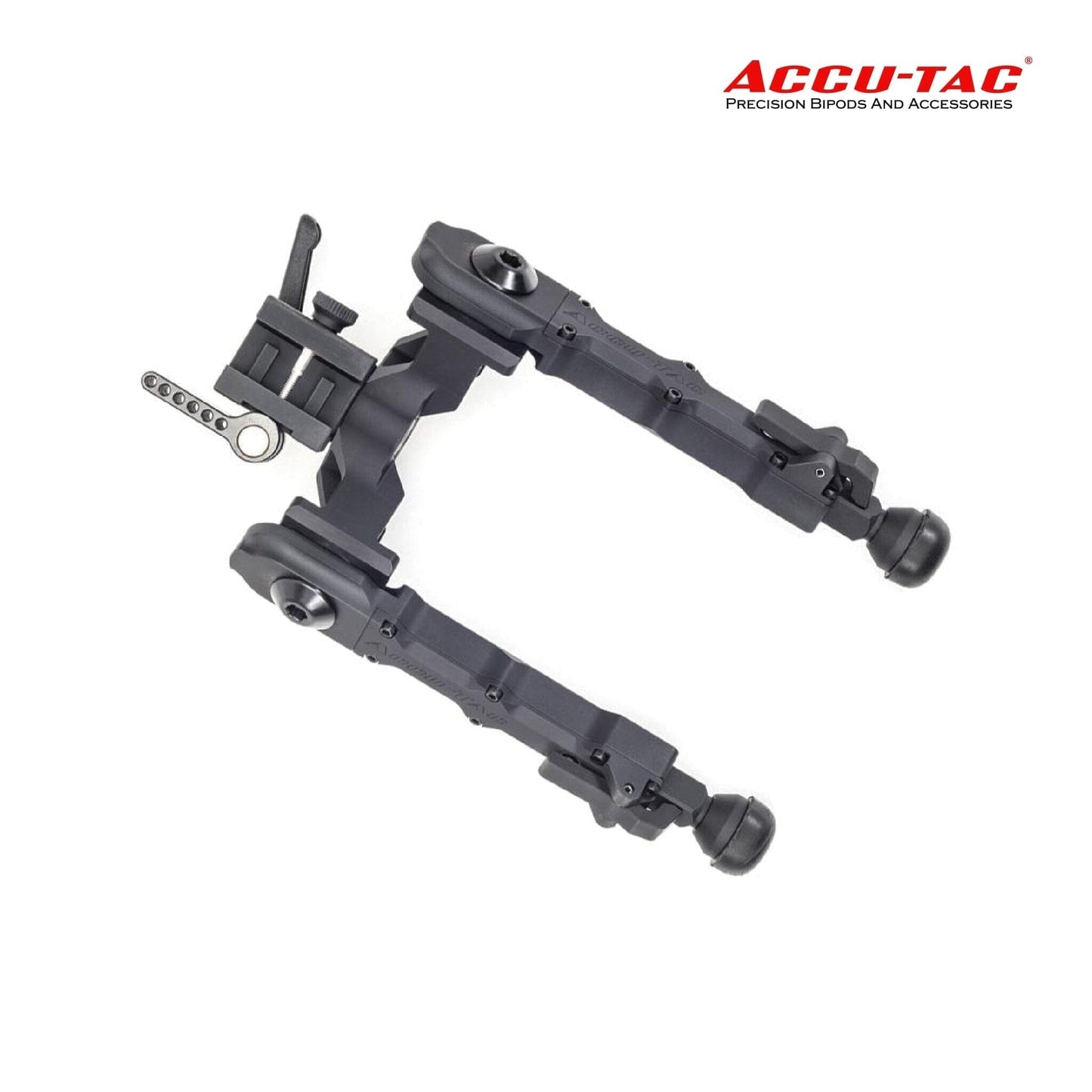 Accu-Tac WB-4 Picatinny QD Bipod - Black Bipod Accu-Tac