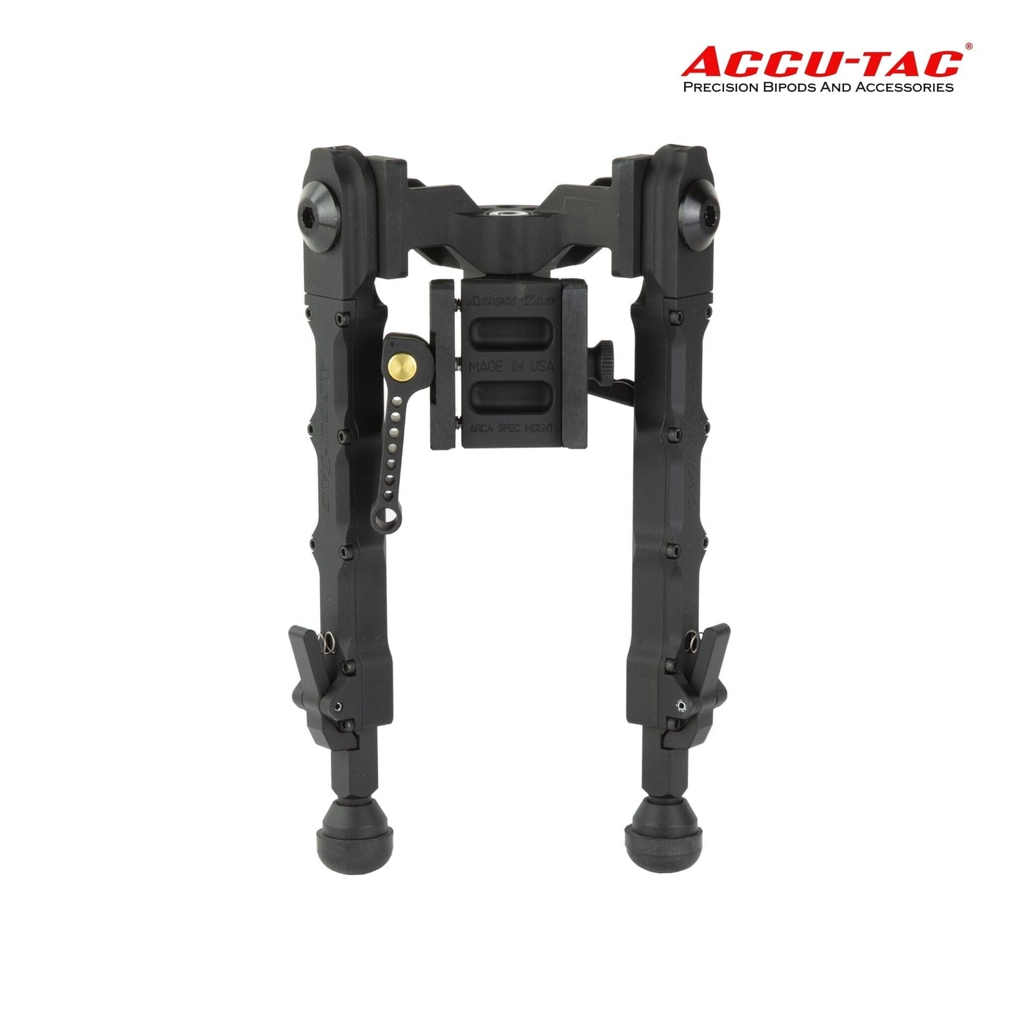 Accu-Tac WB-5 Arca-Spec QD Bipod - Black Bipod Accu-Tac