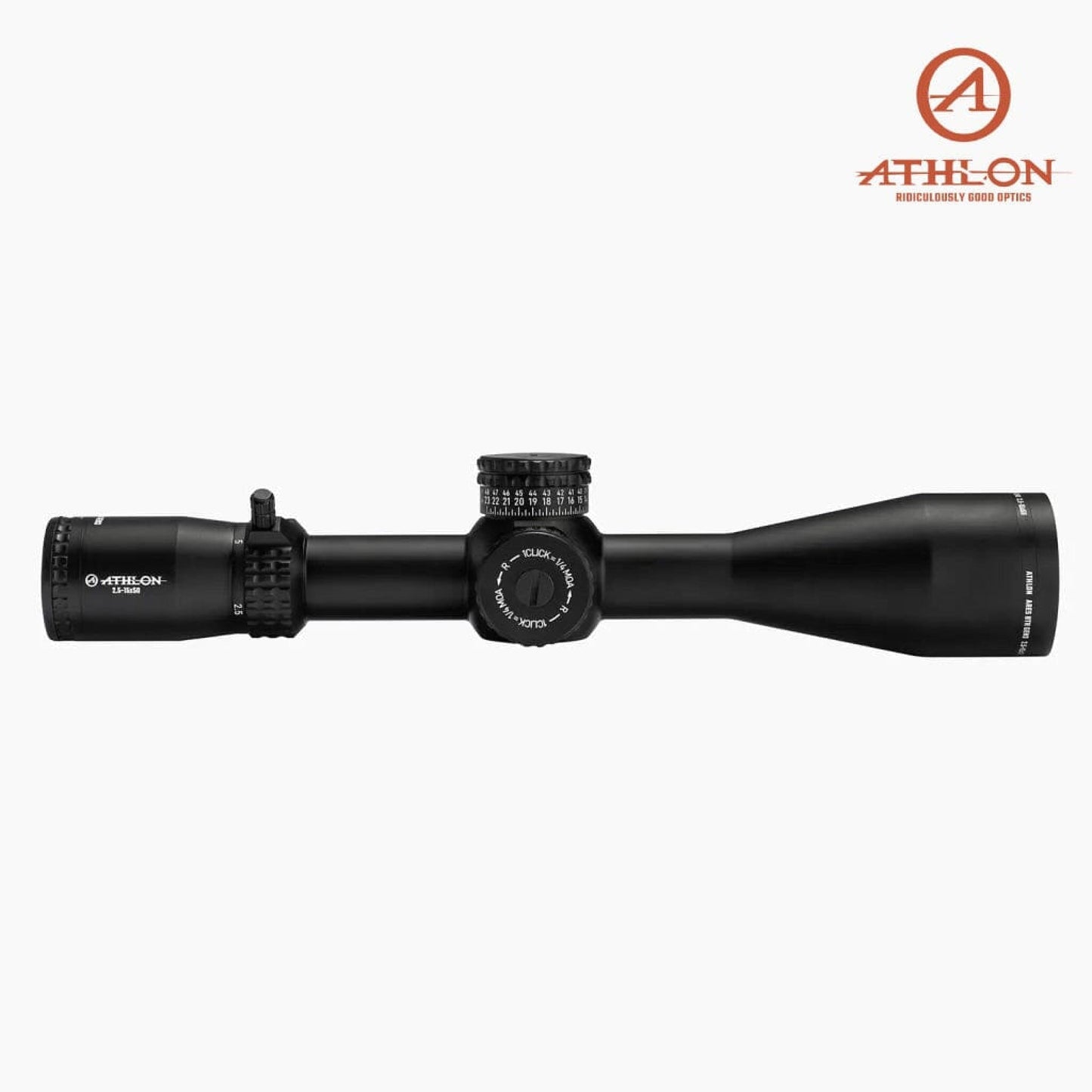 Athlon ARES BTR GEN 3 HD 2.5-15×50 Rifle Scope APLR13 FFP IR MOA Reticle Rifle Scope Athlon Optics