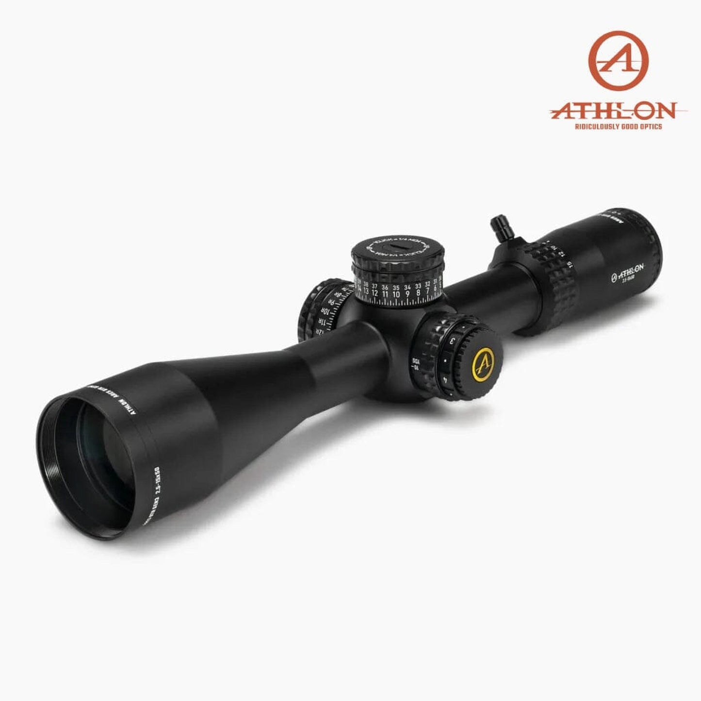 Athlon ARES BTR GEN 3 HD 2.5-15×50 Rifle Scope APLR13 FFP IR MOA Reticle Rifle Scope Athlon Optics