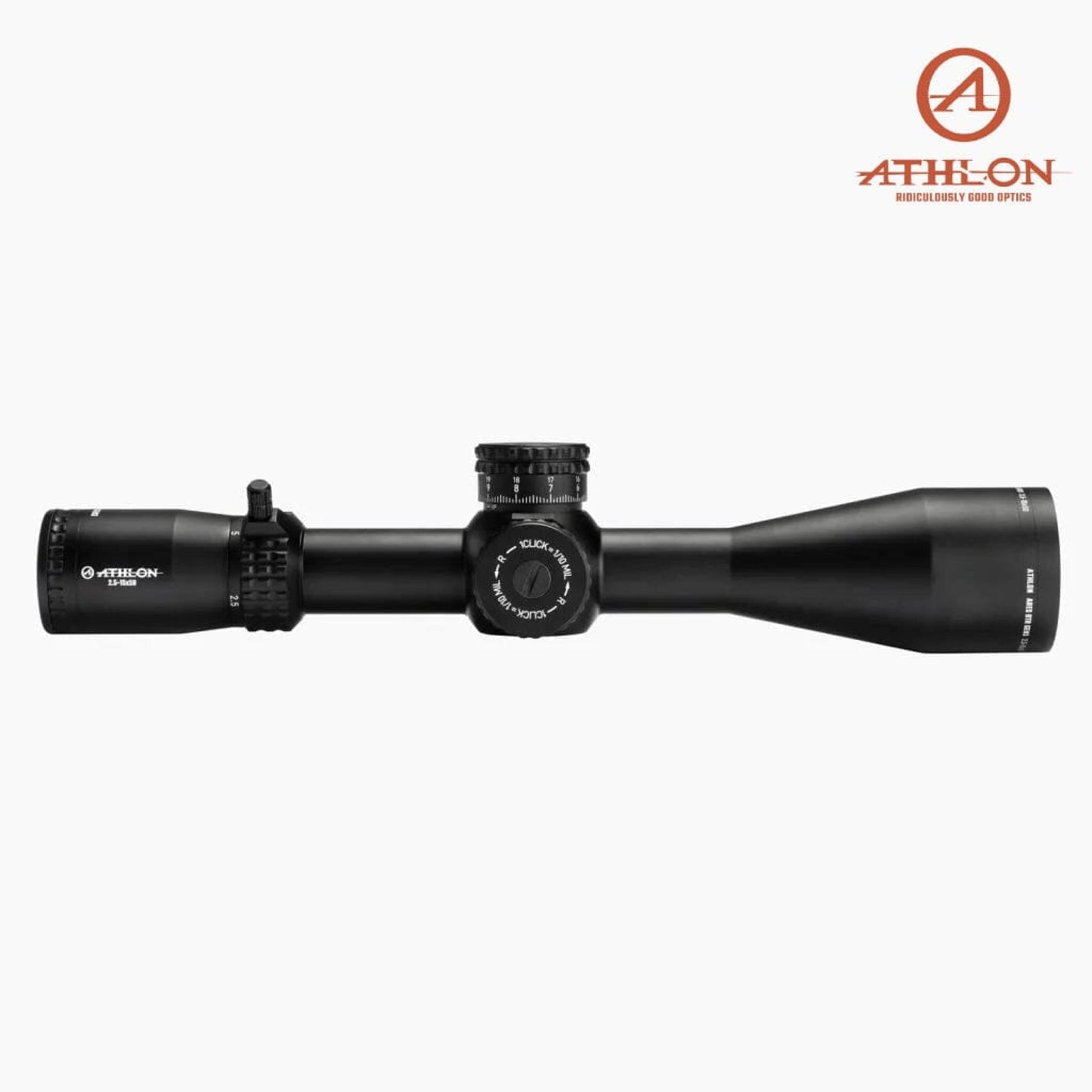 Athlon ARES BTR GEN 3 HD 2.5-15×50 Rifle Scope APRS13 FFP IR MIL Reticle Rifle Scope Athlon Optics