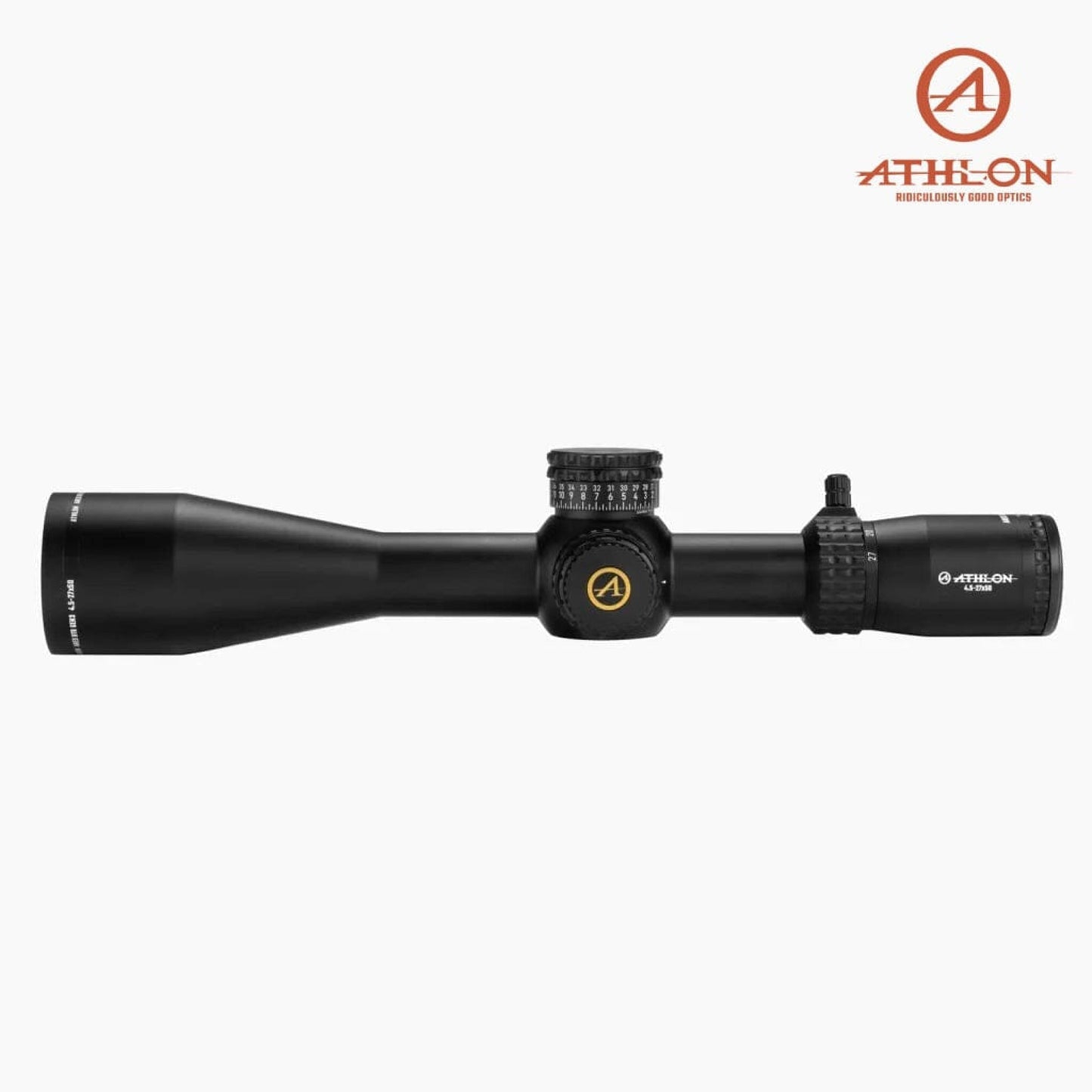 Athlon ARES BTR GEN 3 HD 4.5-27×50 Rifle Scope APLR13 FFP IR MOA Reticle Rifle Scope Athlon Optics