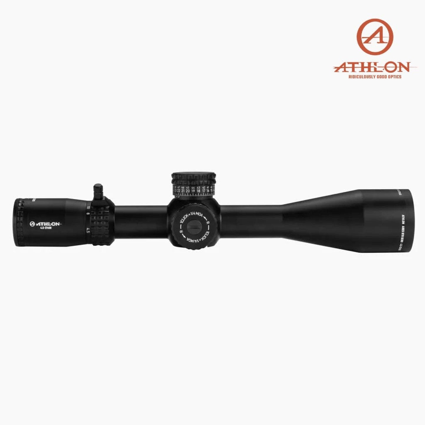 Athlon ARES BTR GEN 3 HD 4.5-27×50 Rifle Scope APLR13 FFP IR MOA Reticle Rifle Scope Athlon Optics
