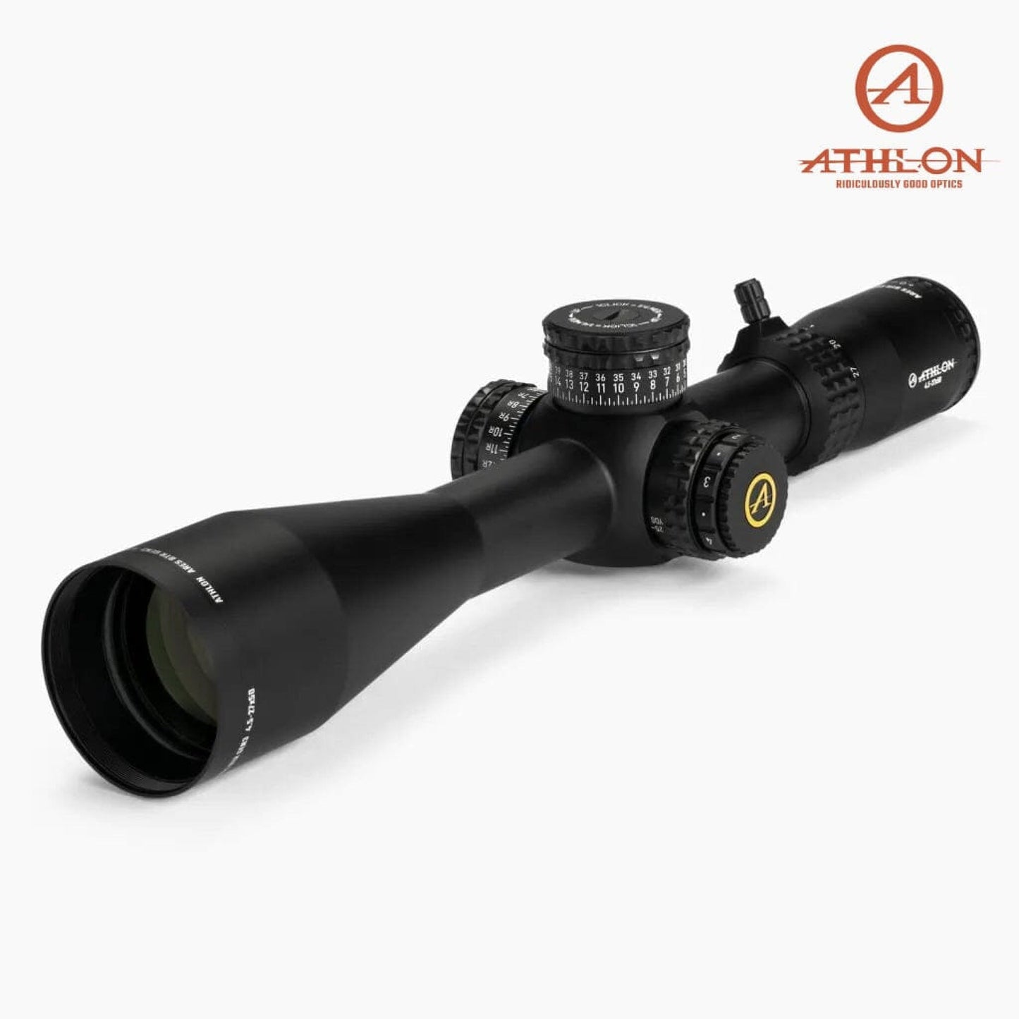 Athlon ARES BTR GEN 3 HD 4.5-27×50 Rifle Scope APLR13 FFP IR MOA Reticle Rifle Scope Athlon Optics