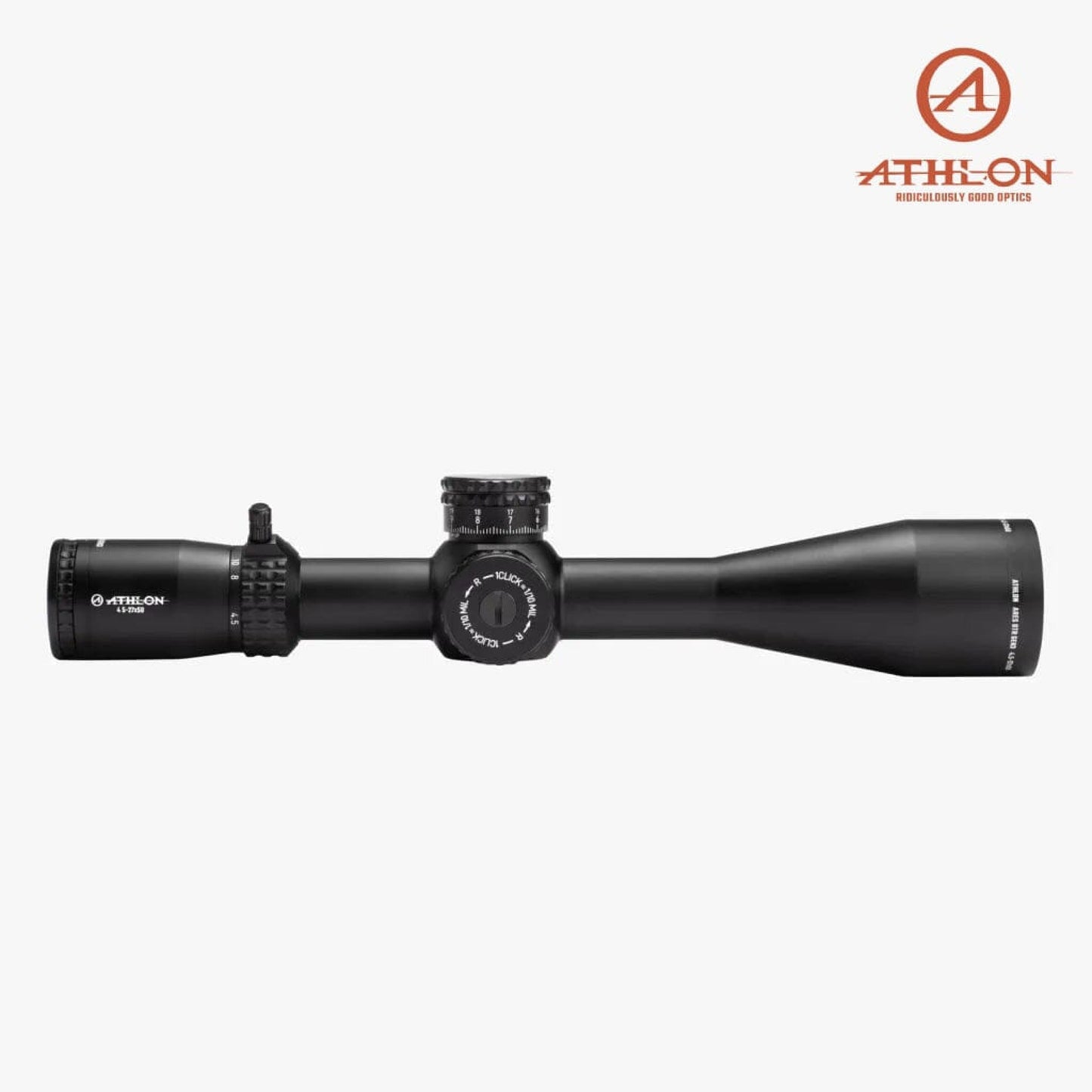 Athlon ARES BTR GEN 3 HD 4.5-27×50 Rifle Scope APRS13 FFP IR MIL Reticle Rifle Scope Athlon Optics