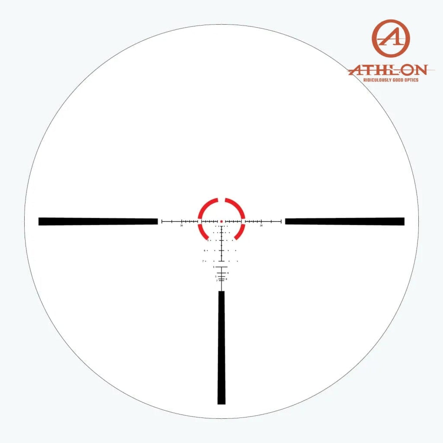Athlon ARES ETR GEN 2 UHD 1-10×24 Rifle Scope ATMR2 FFP IR MOA Reticle Rifle Scope Athlon Optics