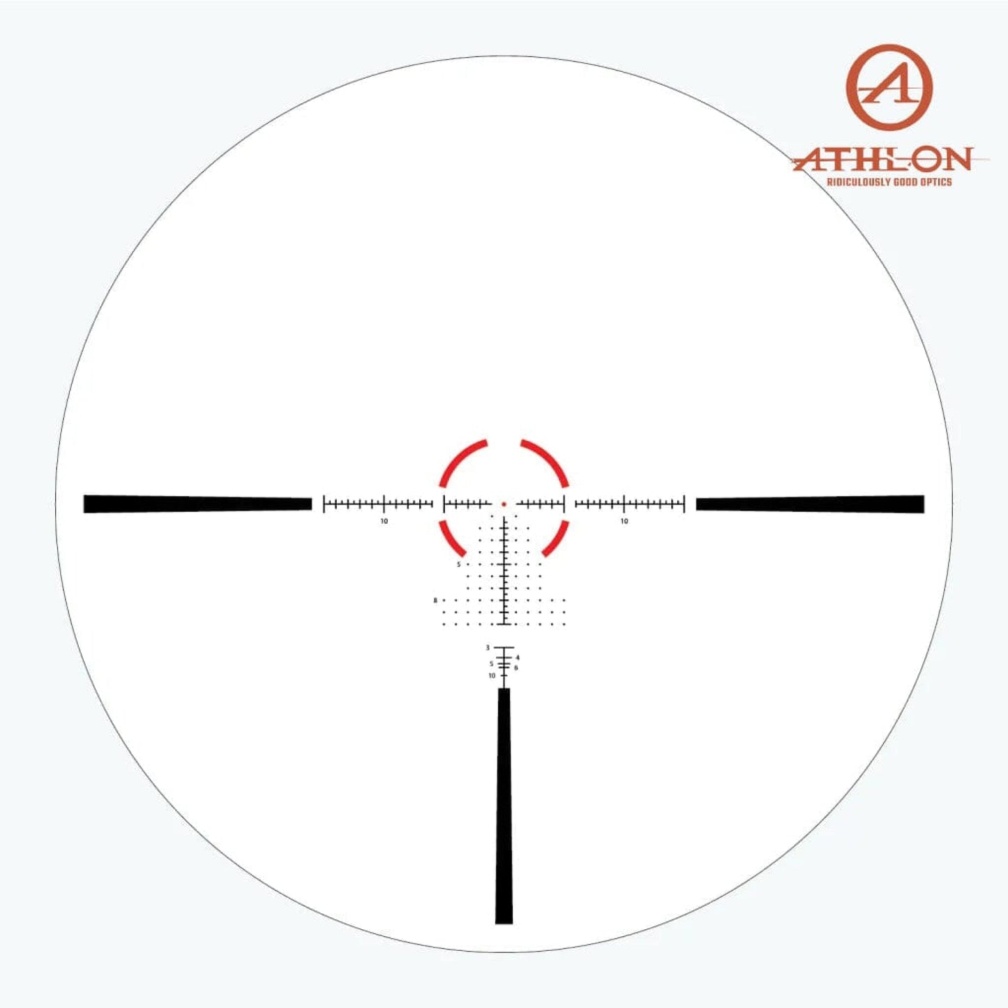 Athlon ARES ETR GEN 2 UHD 1-10×24 Rifle Scope ATMR3 FFP IR MIL Reticle Rifle Scope Athlon Optics