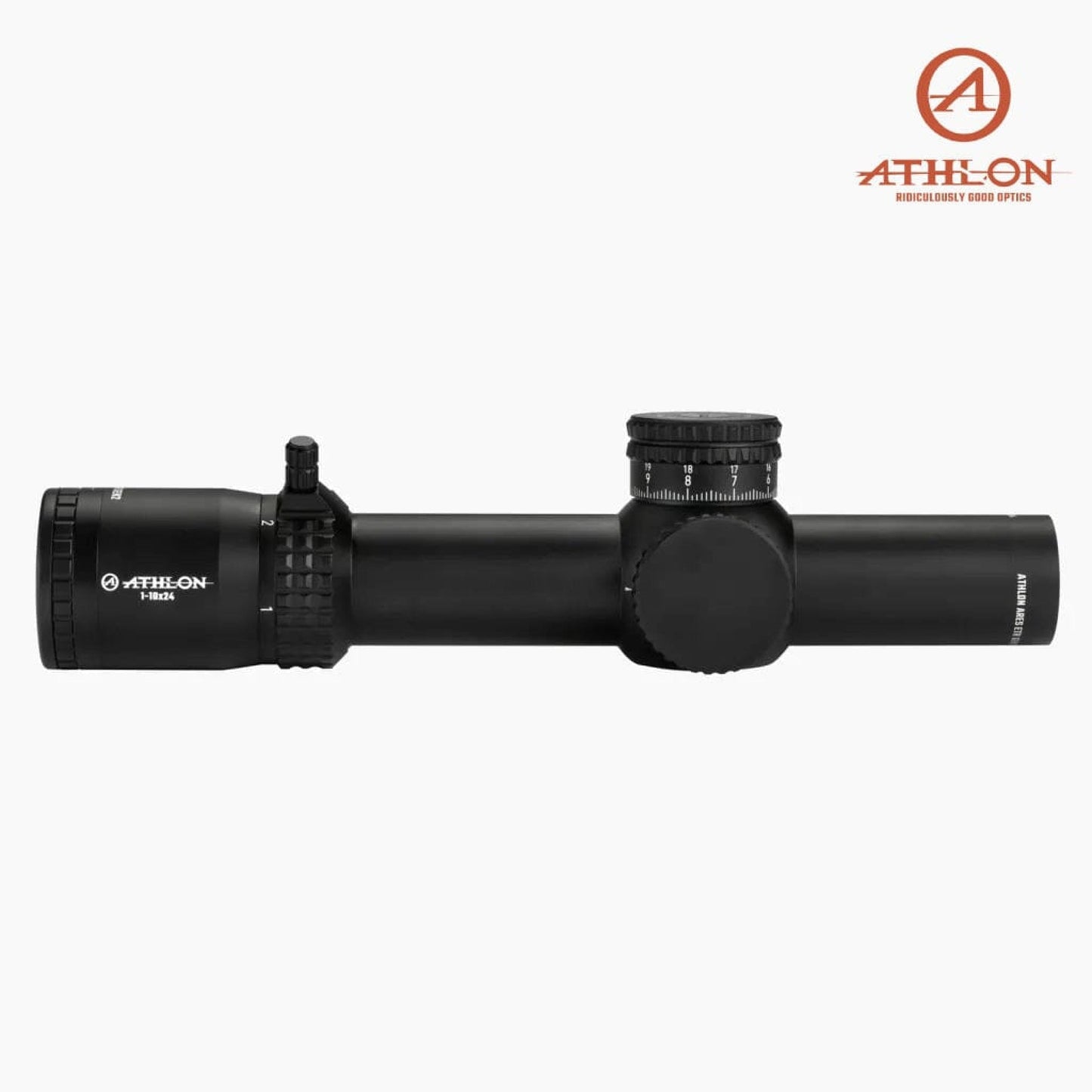 Athlon ARES ETR GEN 2 UHD 1-10×24 Rifle Scope ATMR3 FFP IR MIL Reticle Rifle Scope Athlon Optics