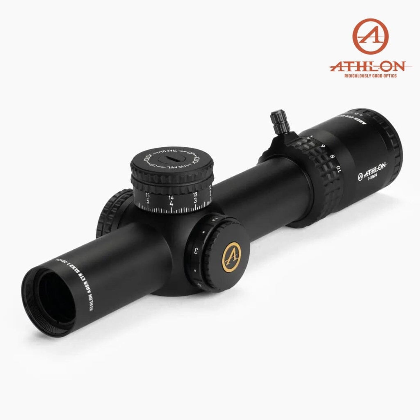 Athlon ARES ETR GEN 2 UHD 1-10×24 Rifle Scope ATMR3 FFP IR MIL Reticle Rifle Scope Athlon Optics