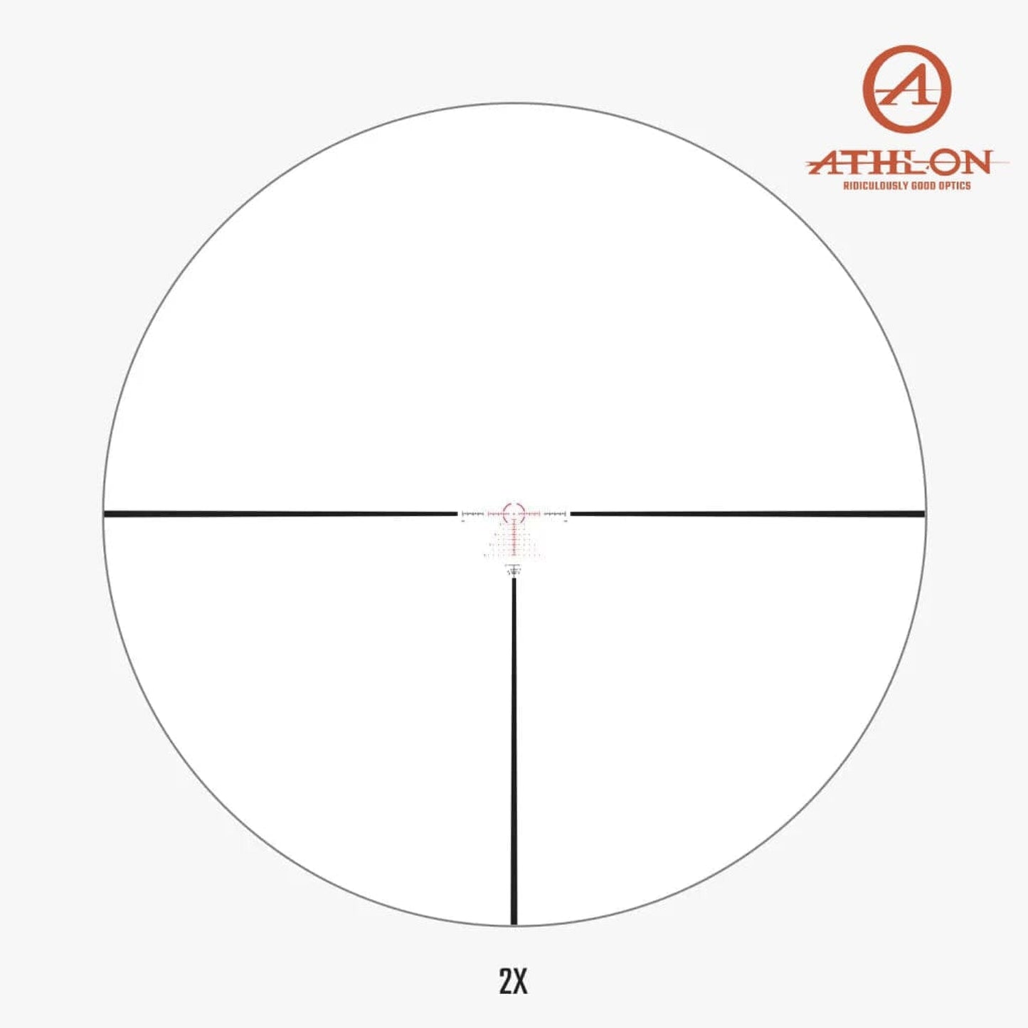 Athlon Helos BTR GEN2 2-12x42 Rifle Scope AHMR2 FFP IR MIL Reticle Rifle Scope Athlon Optics