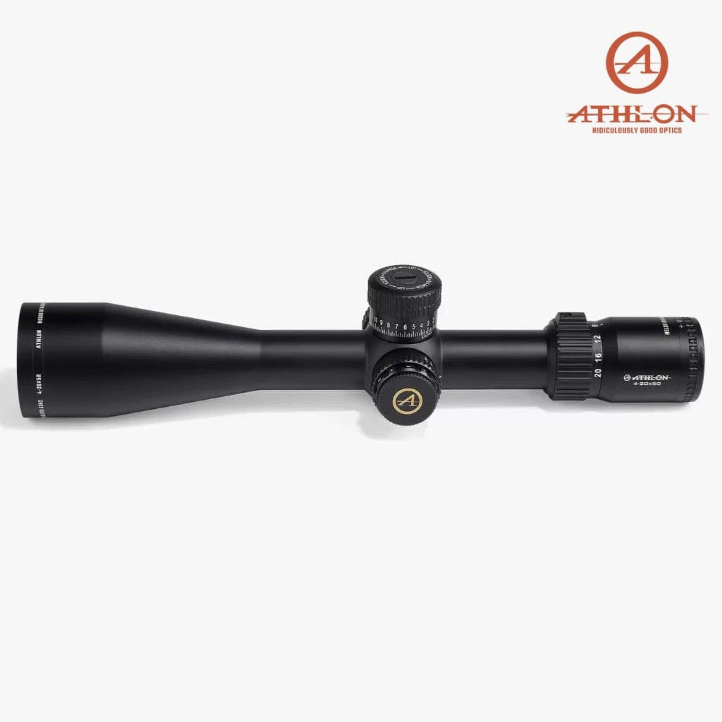 Athlon Helos BTR GEN2 4-20x50 Rifle Scope APLR6 FFP IR MOA Reticle Rifle Scope Athlon Optics
