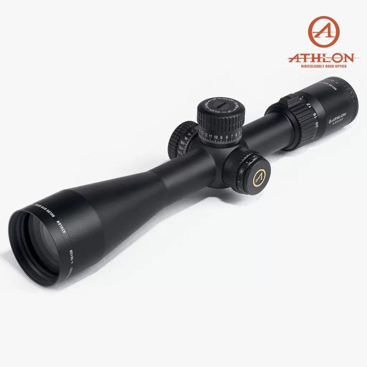 Athlon Helos BTR GEN2 4-20x50 Rifle Scope APLR6 FFP IR MOA Reticle Rifle Scope Athlon Optics