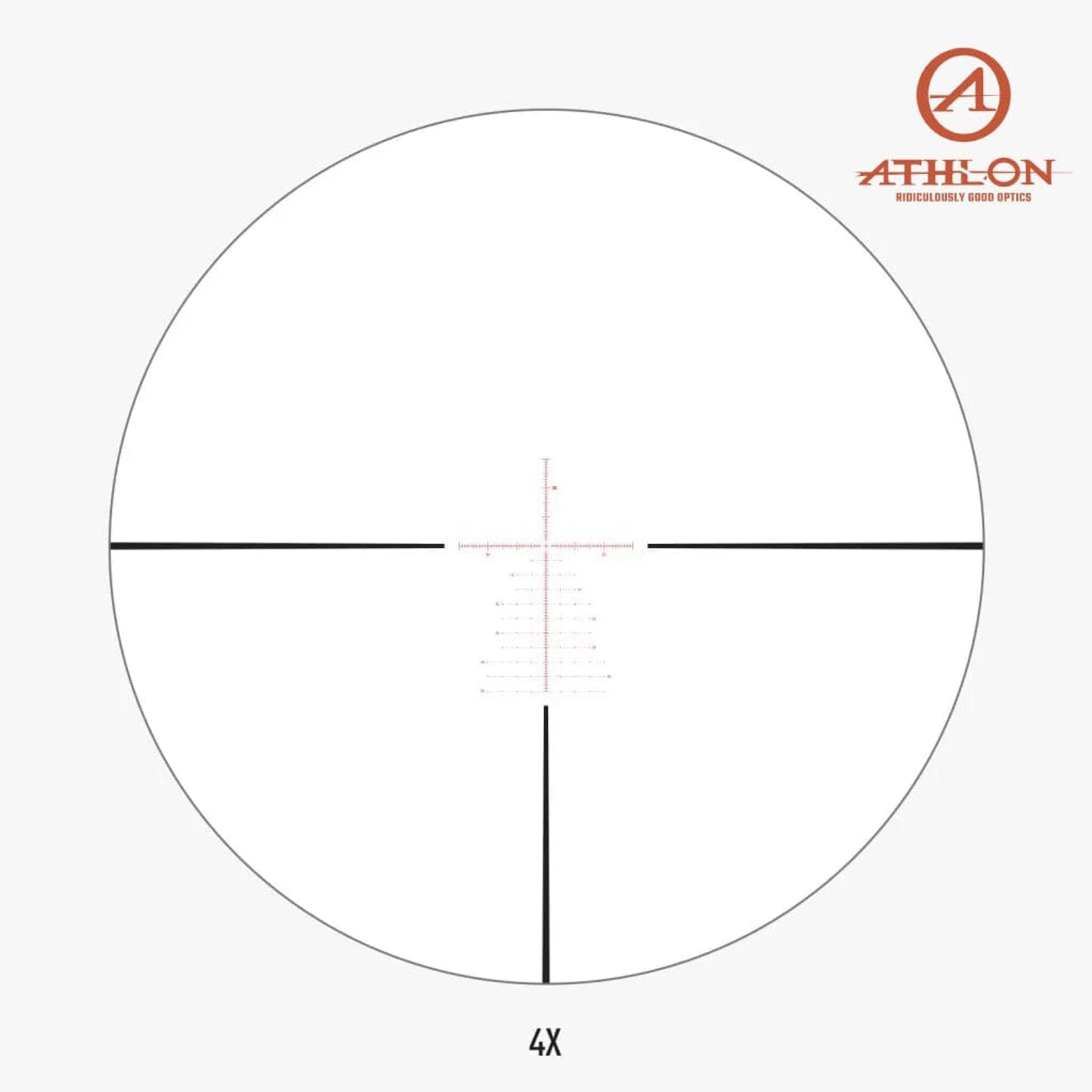 Athlon Helos BTR GEN2 4-20x50 Rifle Scope APLR6 FFP IR MOA Reticle Rifle Scope Athlon Optics