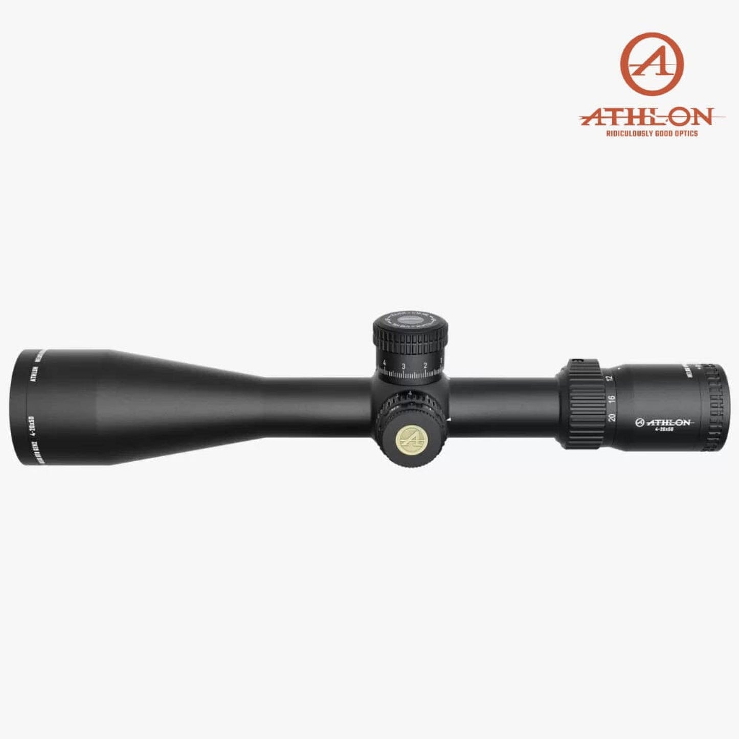 Athlon Helos BTR GEN2 4-20x50 Rifle Scope APRS6 FFP IR MIL Reticle Rifle Scope Athlon Optics