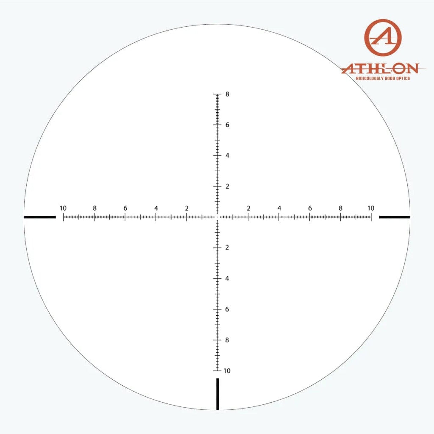 Athlon MIDAS TAC GEN2 HD 4-16×44 Rifle Scope APRS14 FFP MIL Reticle Rifle Scope Athlon Optics
