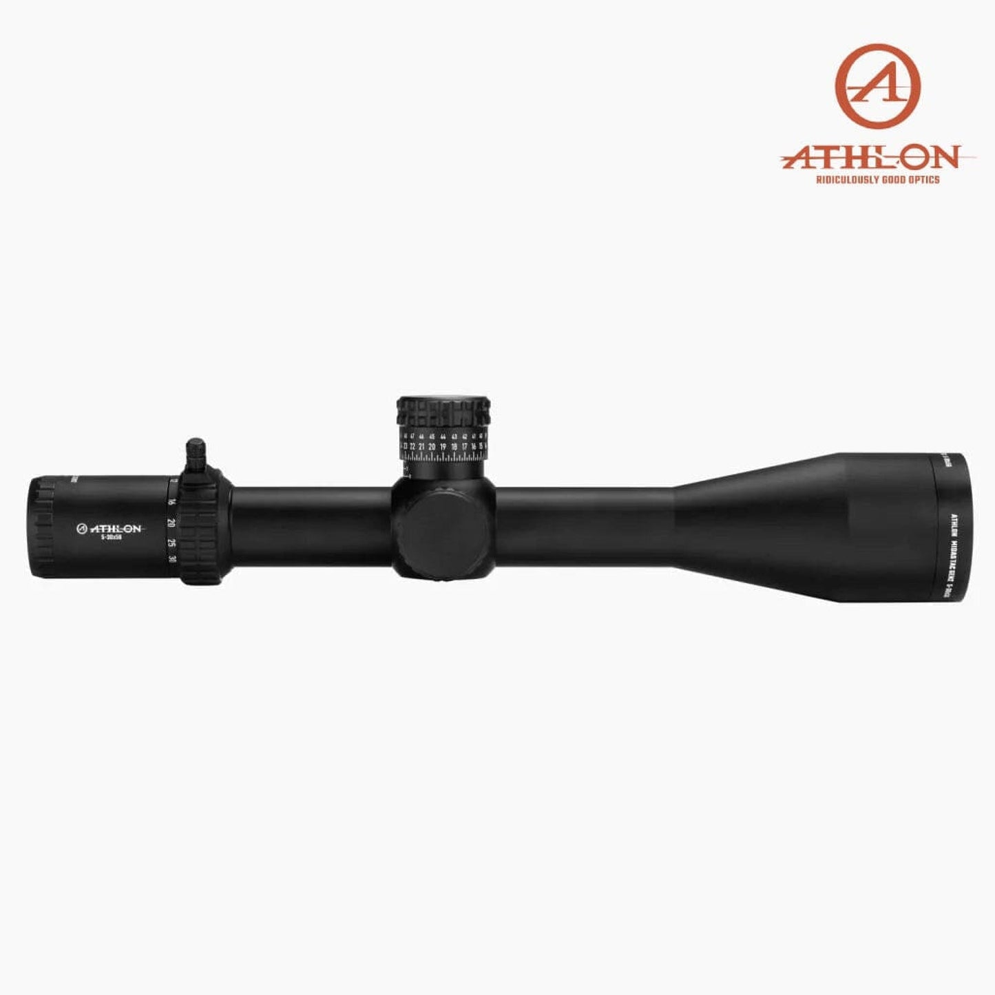 Athlon MIDAS TAC GEN2 HD 5-30×56 Rifle Scope APLR15 FFP IR MOA Reticle Rifle Scope Athlon Optics
