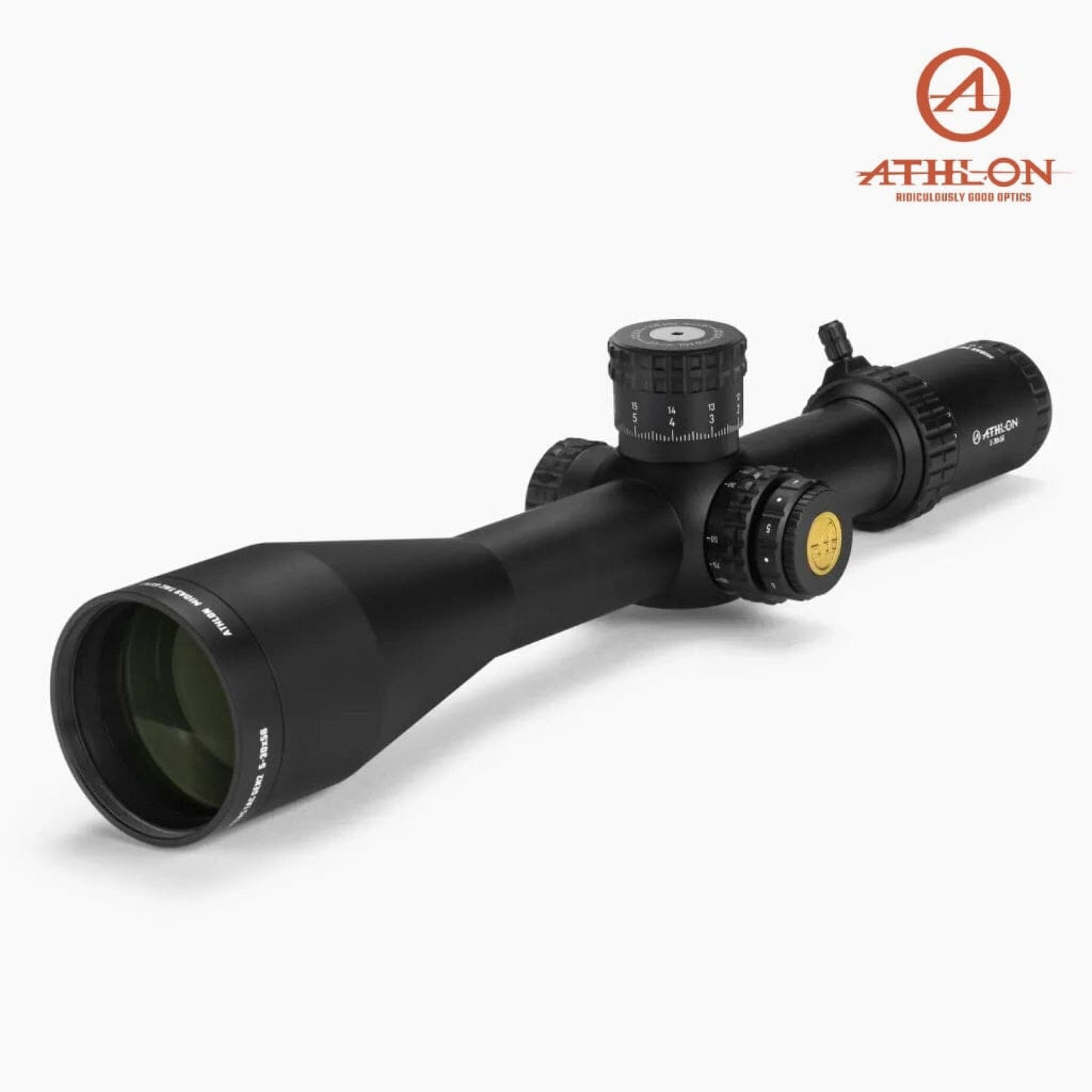 Athlon MIDAS TAC GEN2 HD 5-30×56 Rifle Scope APRS15 FFP IR MIL Reticle Rifle Scope Athlon Optics