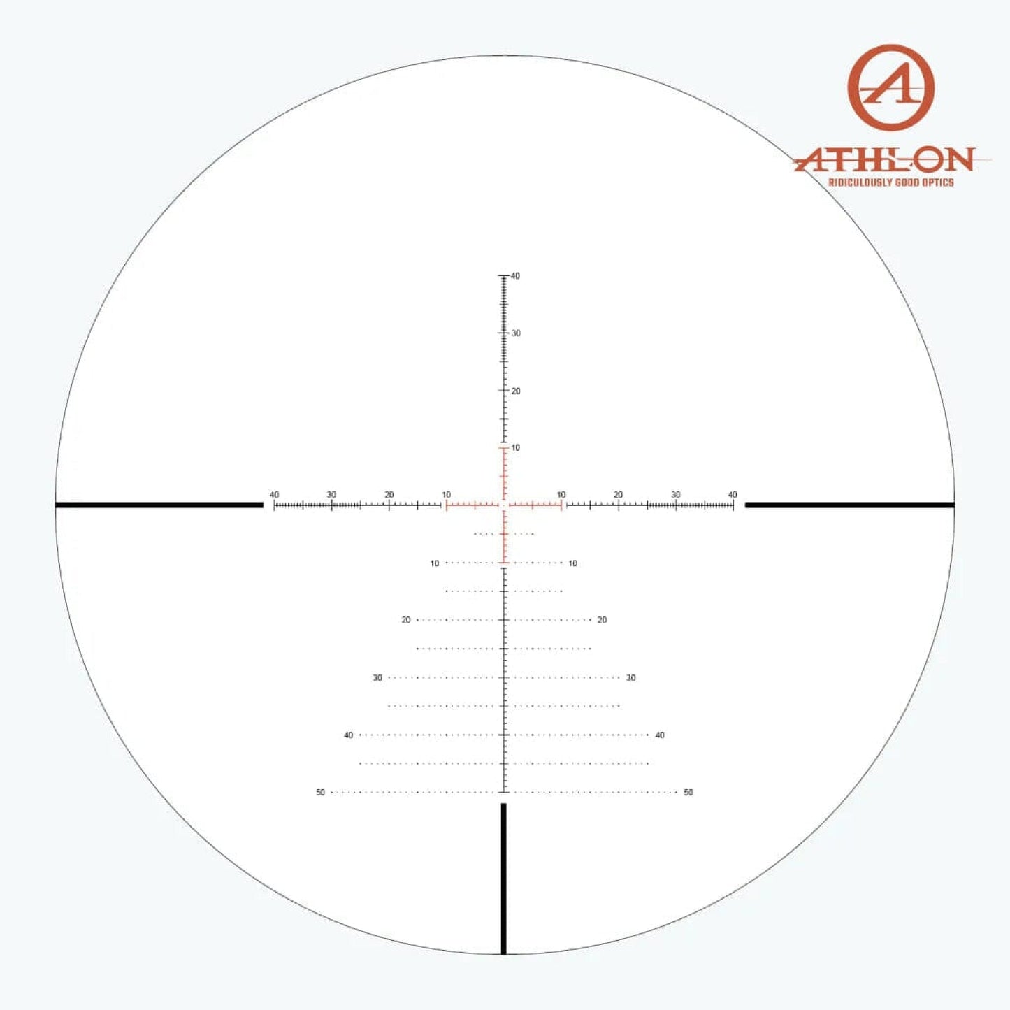 Athlon MIDAS TAC GEN2 HD 6-24×50 Rifle Scope APRS14 FFP MIL Reticle Rifle Scope Athlon Optics