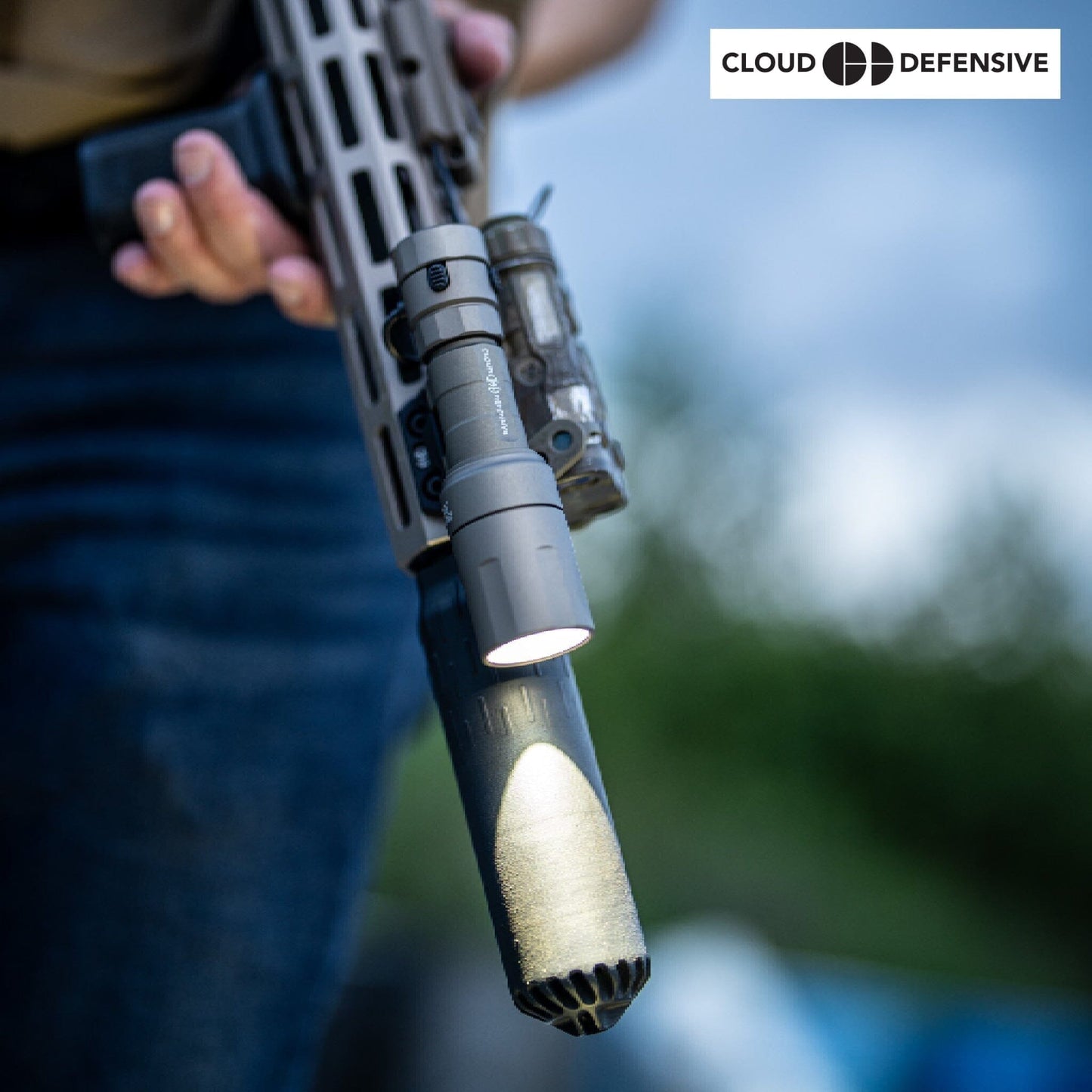 Cloud Defensive REIN Micro WeaponLight - Black Weapon Light Cloud Defensive