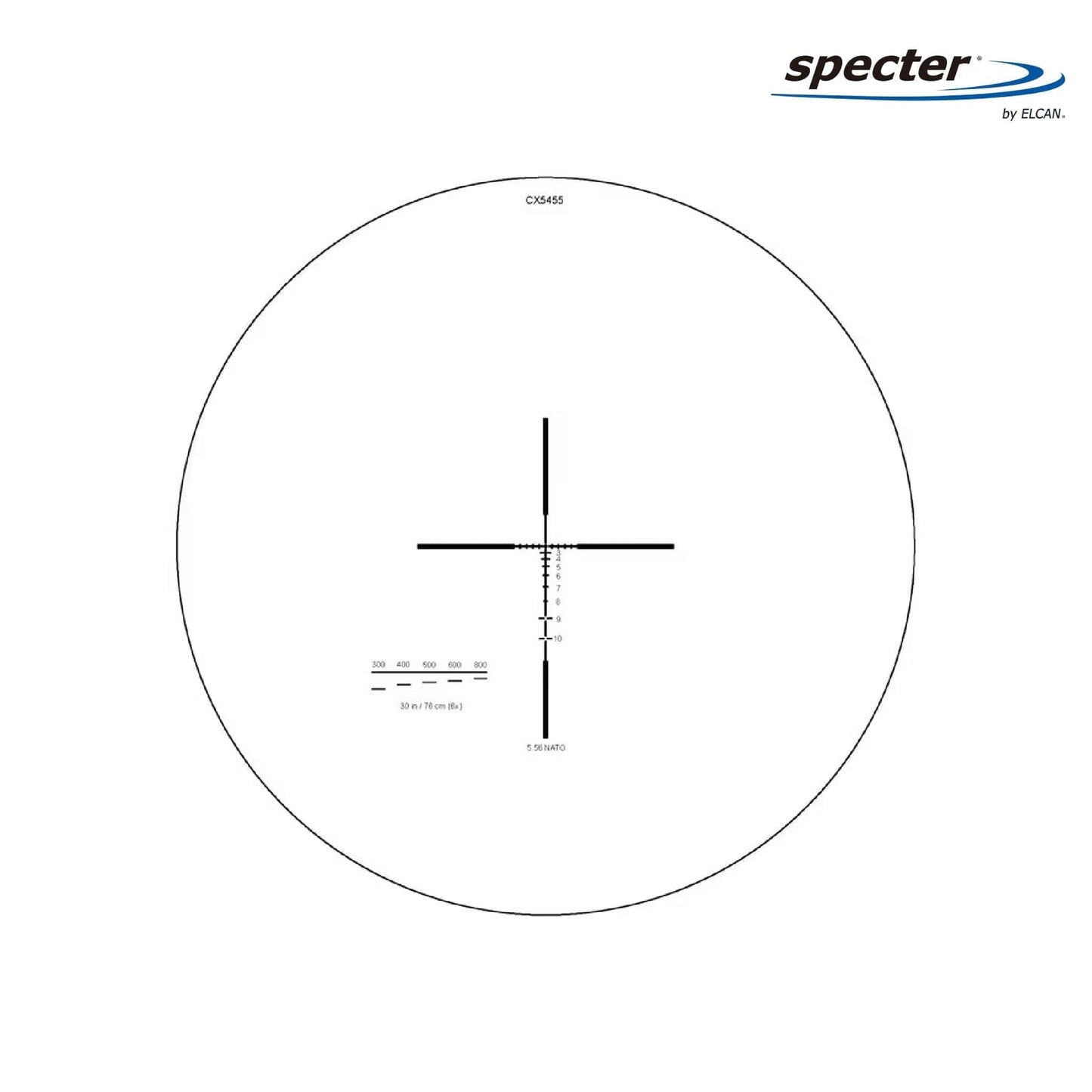 ELCAN SpecterDR 1.5x/6x Rifle Scope 5.56 BDC Reticle - Flat Dark Earth Rifle Scope ELCAN SpecterDR