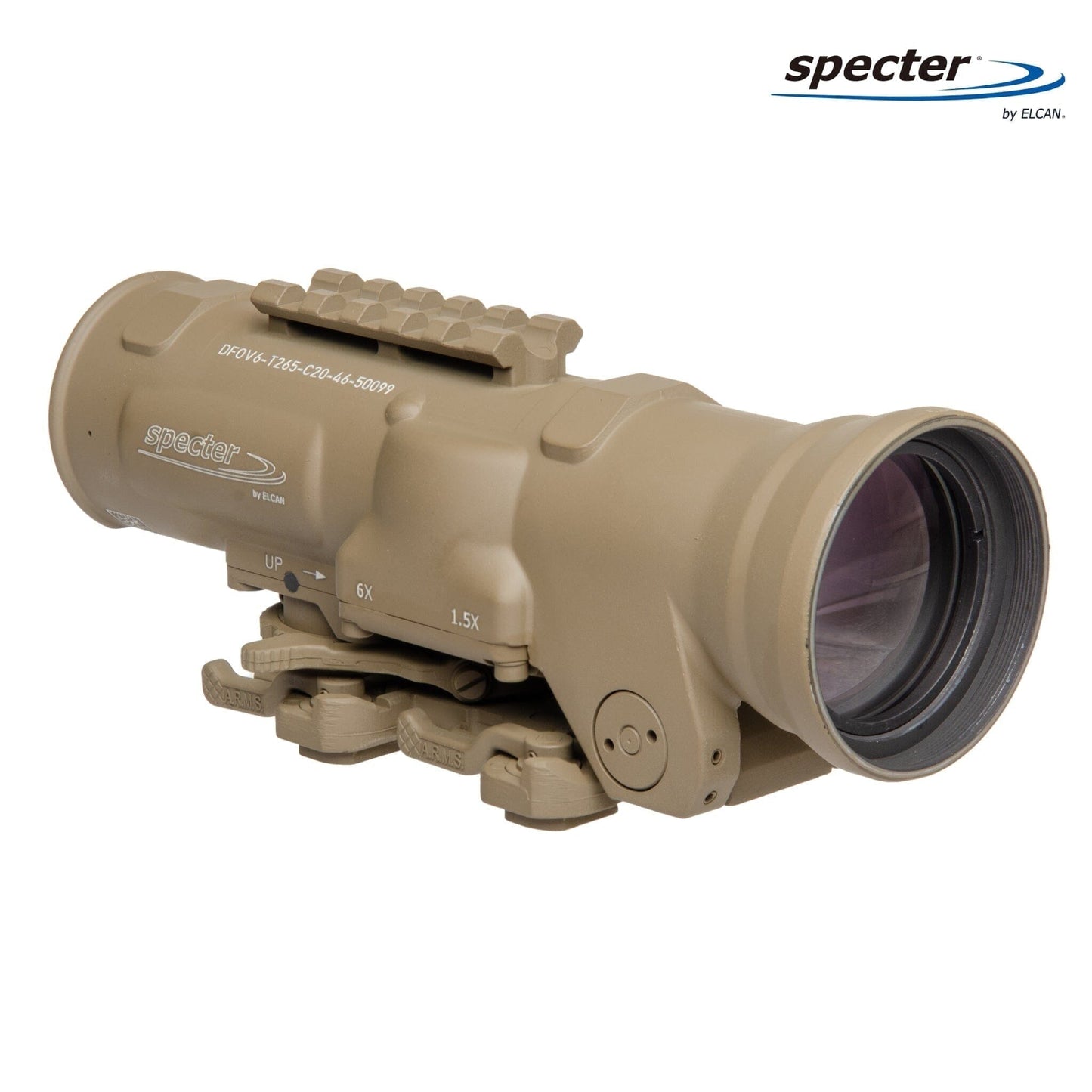 ELCAN SpecterDR 1.5x/6x Rifle Scope 7.62 BDC Reticle - Flat Dark Earth Rifle Scope ELCAN SpecterDR