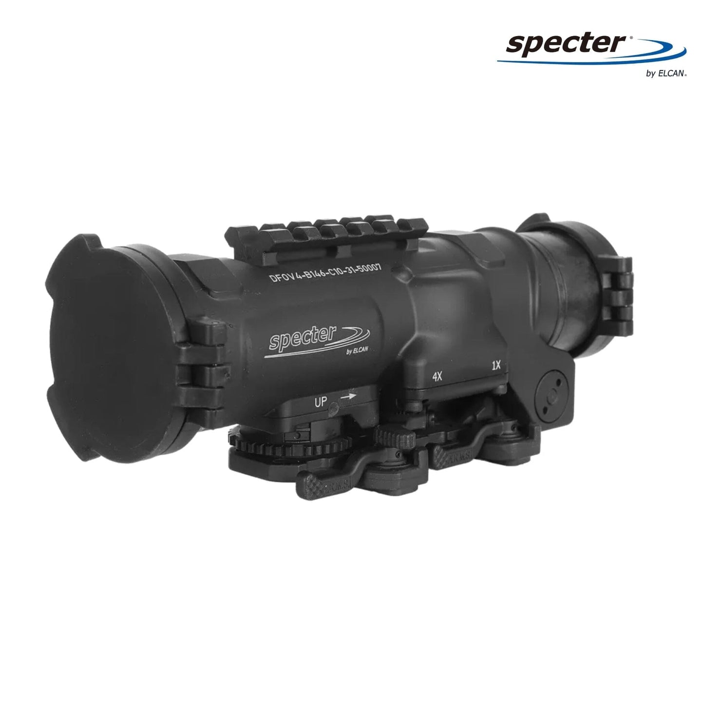 ELCAN SpecterDR 1x/4x Rifle Scope 5.56 BDC Reticle - Black Rifle Scope ELCAN SpecterDR