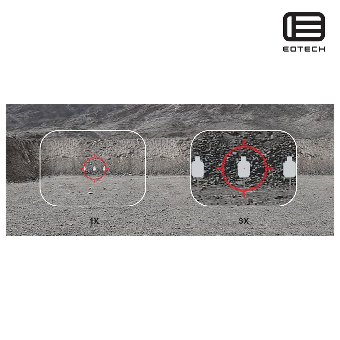 EOTech HHS VI Hybrid Sight EXPS3-2 HWS with G43.STS Magnifier Holographic Weapon Sight EOTech