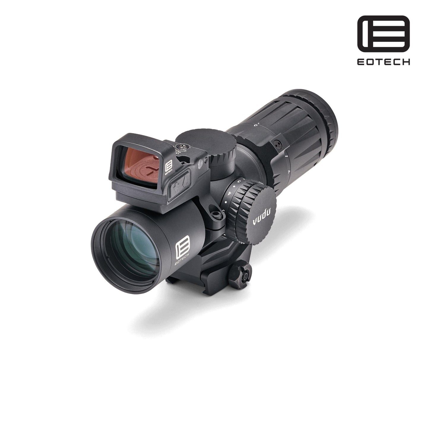 EOTech Vudu 3-9x32 SFP Riflescope - HC-1 Reticle - EFLX and Mount Rifle Scope EOTech