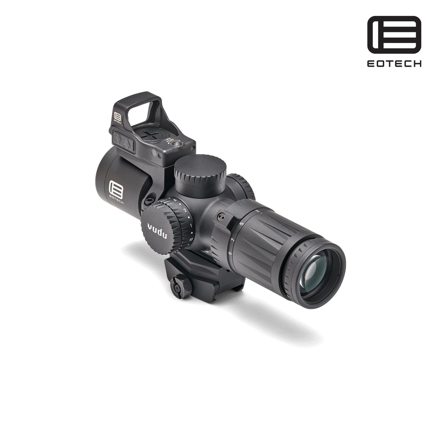 EOTech Vudu 3-9x32 SFP Riflescope - HC-1 Reticle - EFLX and Mount Rifle Scope EOTech