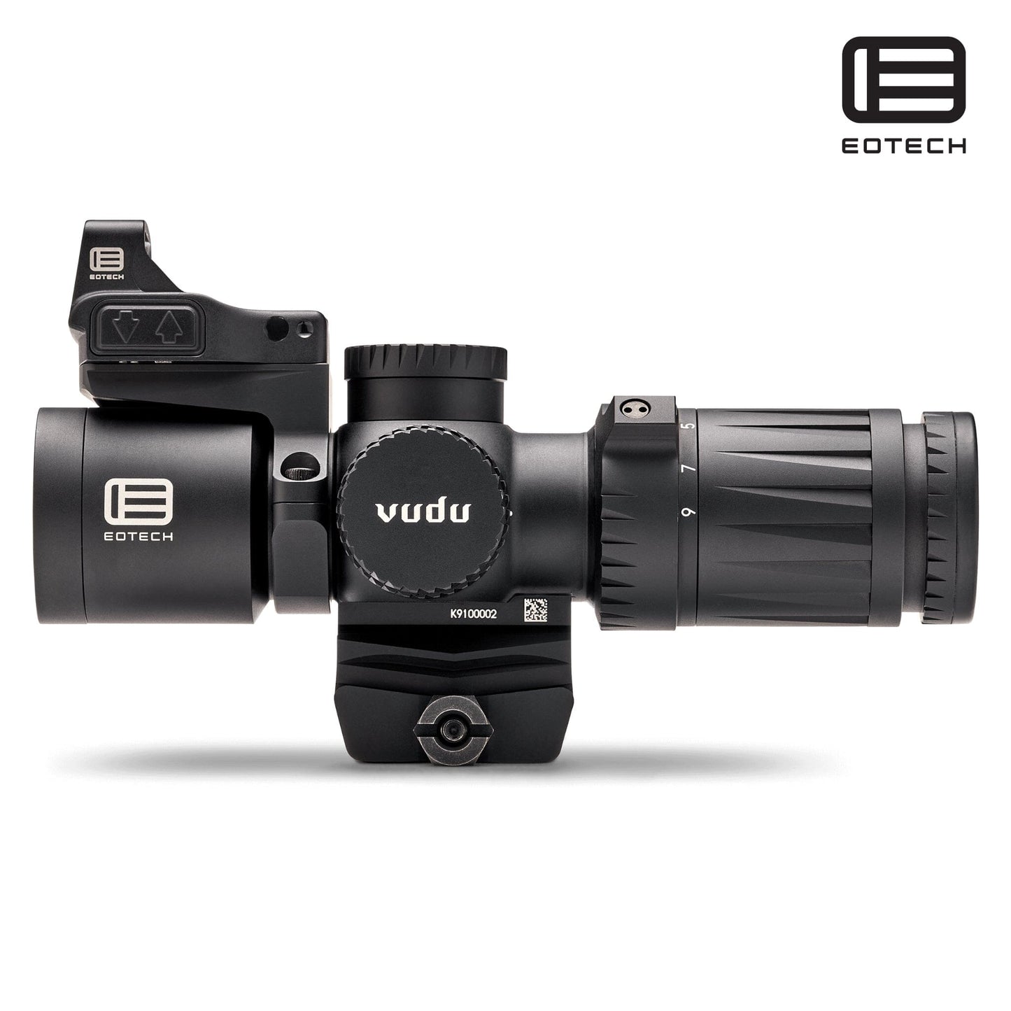 EOTech Vudu 3-9x32 SFP Riflescope - HC-1 Reticle - EFLX and Mount Rifle Scope EOTech