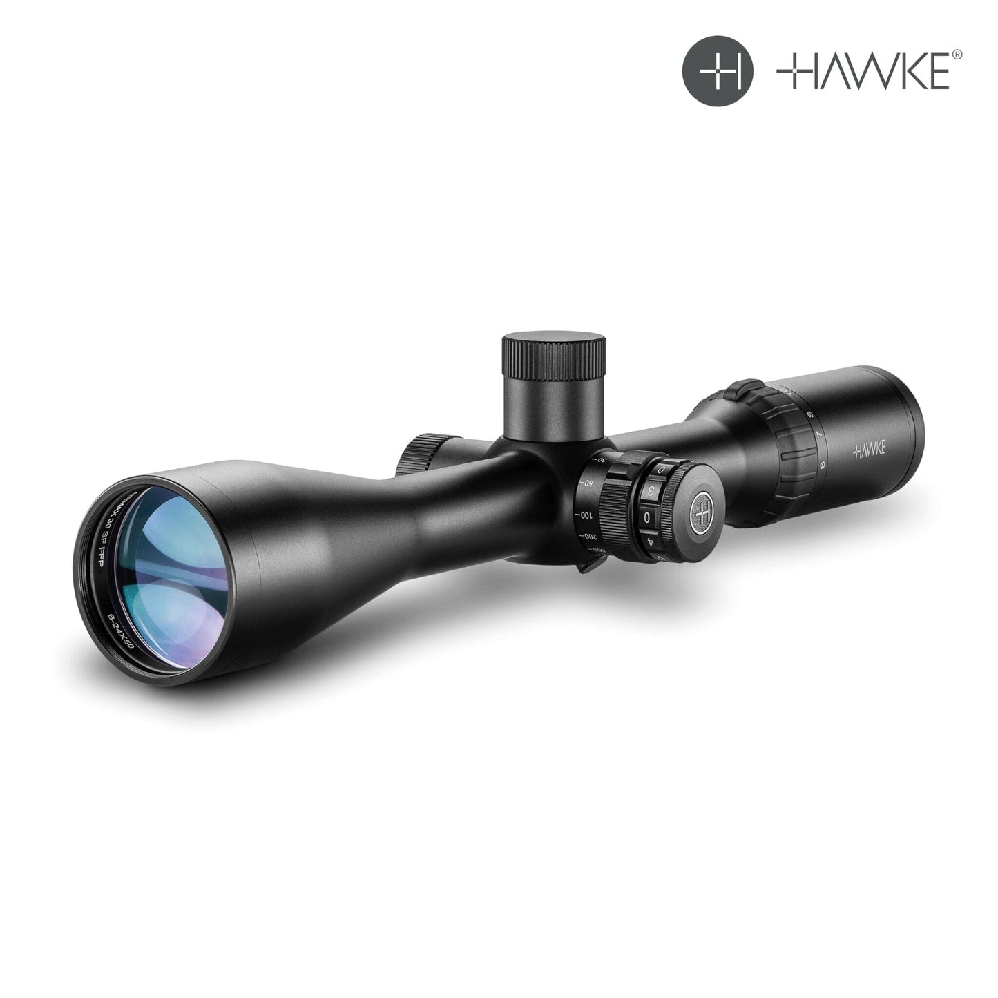 Hawke AIRMAX 30 FFP SF 6-24x50 Rifle Scope AMX Reticle Rifle Scope Hawke Sport Optics