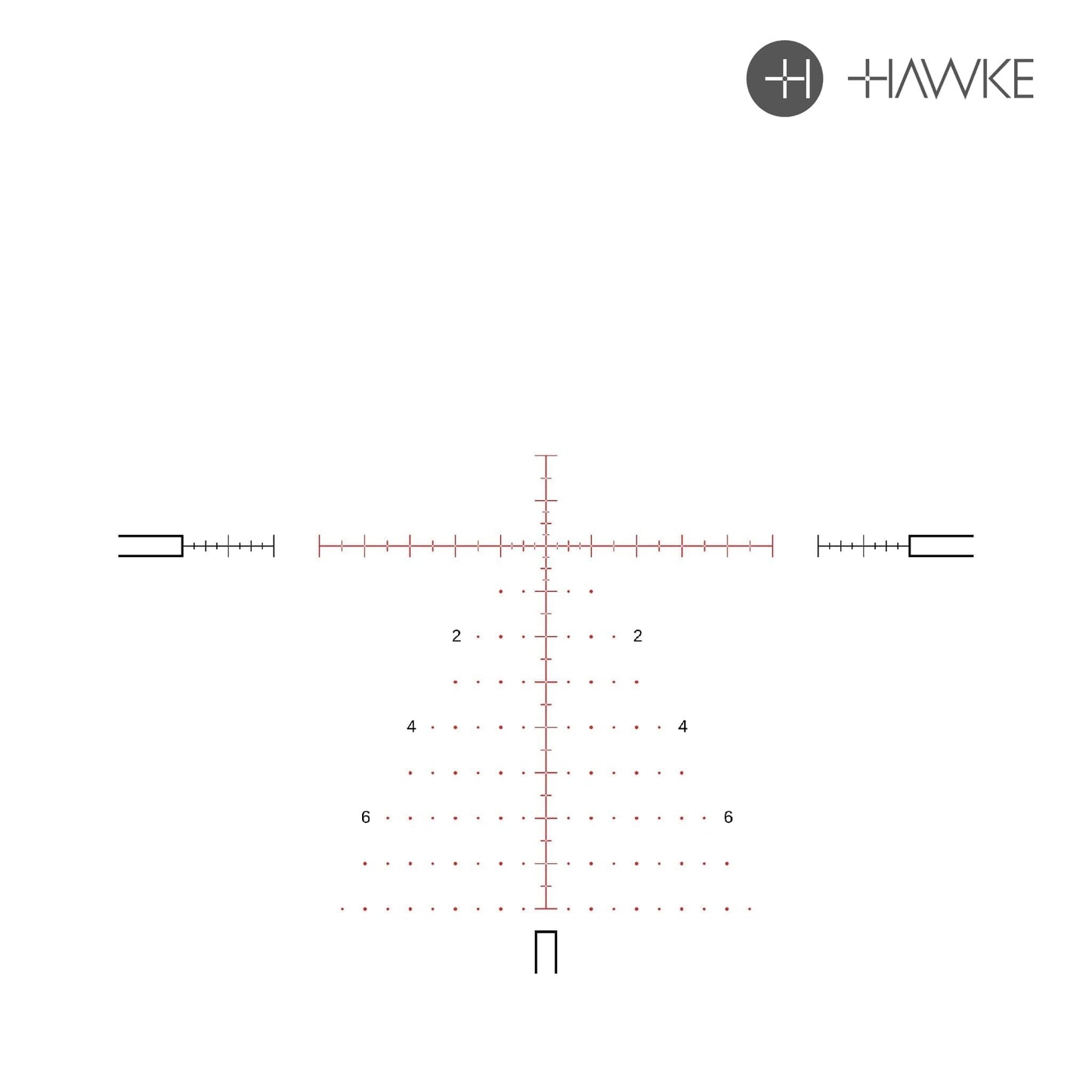 Hawke FRONTIER 30 FFP 4-20x50 Rifle Scope Mil Pro Reticle Rifle Scope Hawke Sport Optics