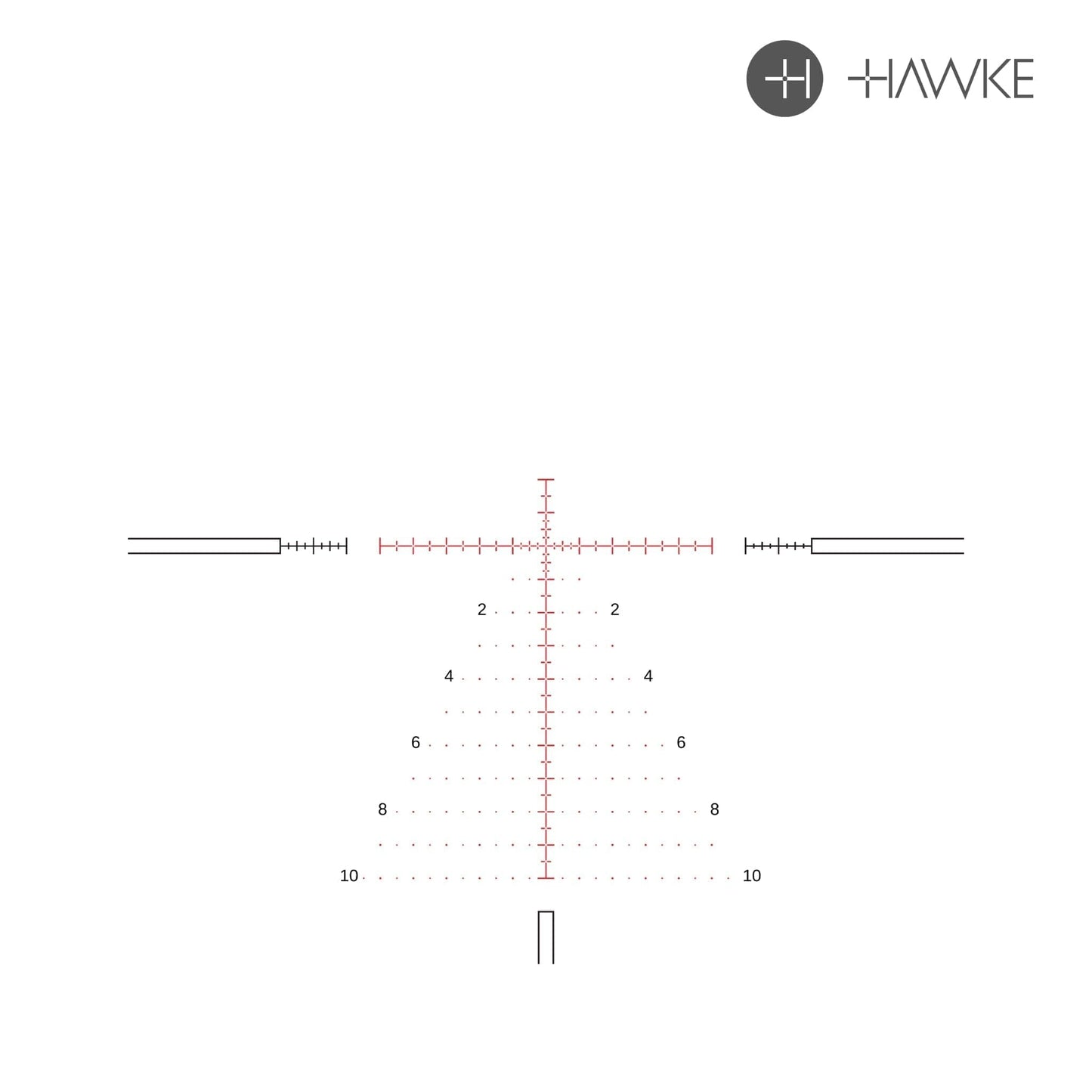 Hawke FRONTIER 30 FFP 5-25x56 Rifle Scope Mil-Pro Reticle Rifle Scope Hawke Sport Optics