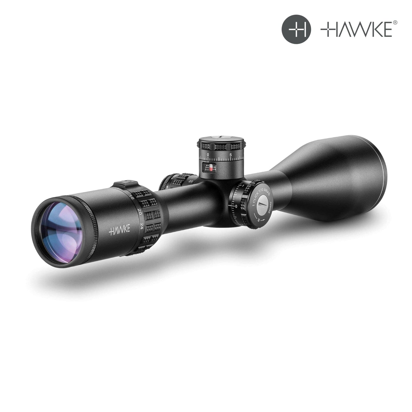 Hawke SIDEWINDER 30 FFP 6-24x56 Rifle Scope FFP Half Mil Reticle Rifle Scope Hawke Sport Optics