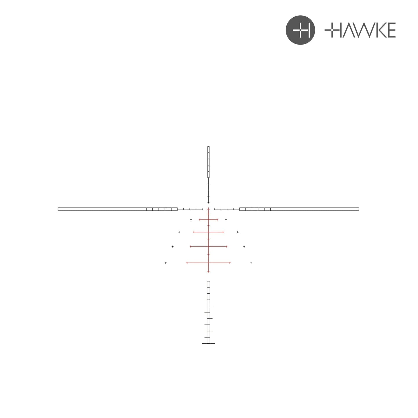 Hawke SIDEWINDER 30 SF 4-16x50 Rifle Scope SR PRO II Reticle Rifle Scope Hawke Sport Optics