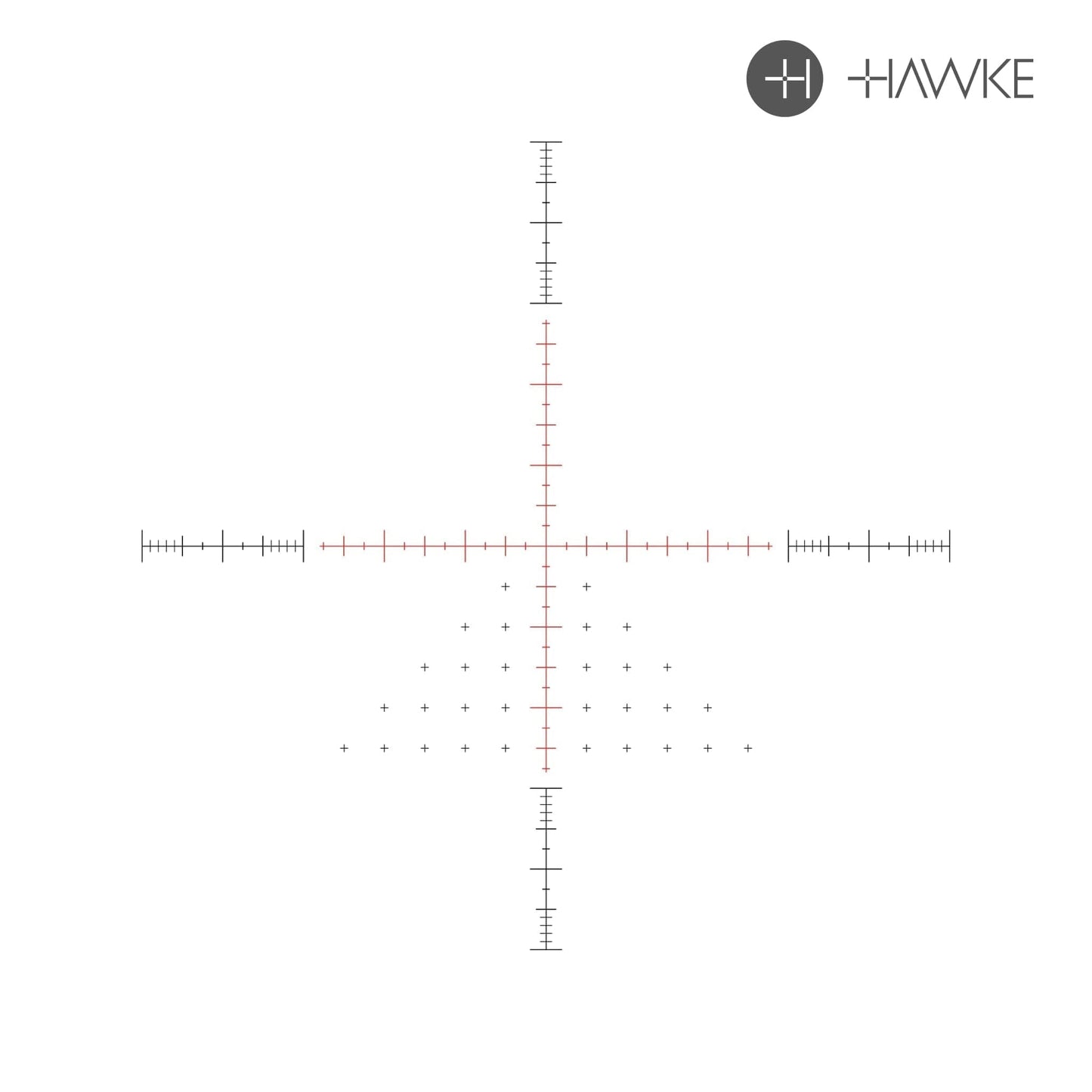Hawke SIDEWINDER 30 SF 8-32x56 Rifle Scope 20x Half Mil Reticle Rifle Scope Hawke Sport Optics