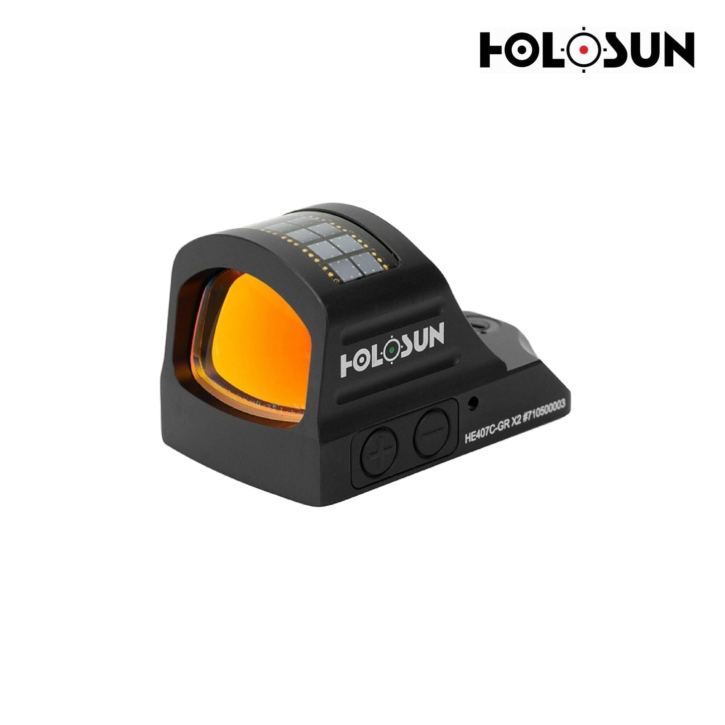 Holosun HE407C-GR-X2 Reflex Green Dot Sight – 2 MOA Dot Reticle Green Dot Sight Holosun