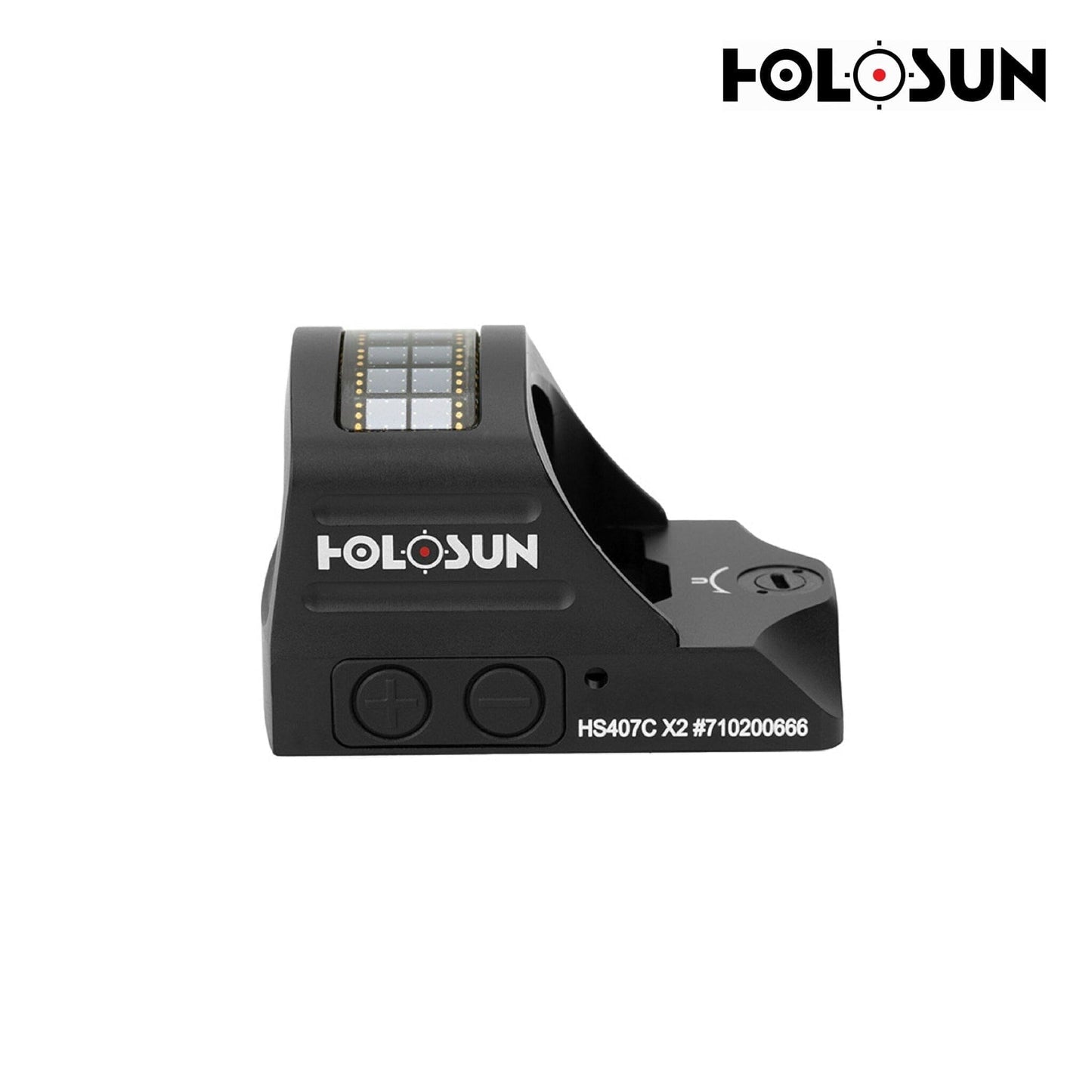 Holosun HS407C-X2 Reflex Red Dot Sight - 2 MOA Dot Reticle Red Dot Sight Holosun