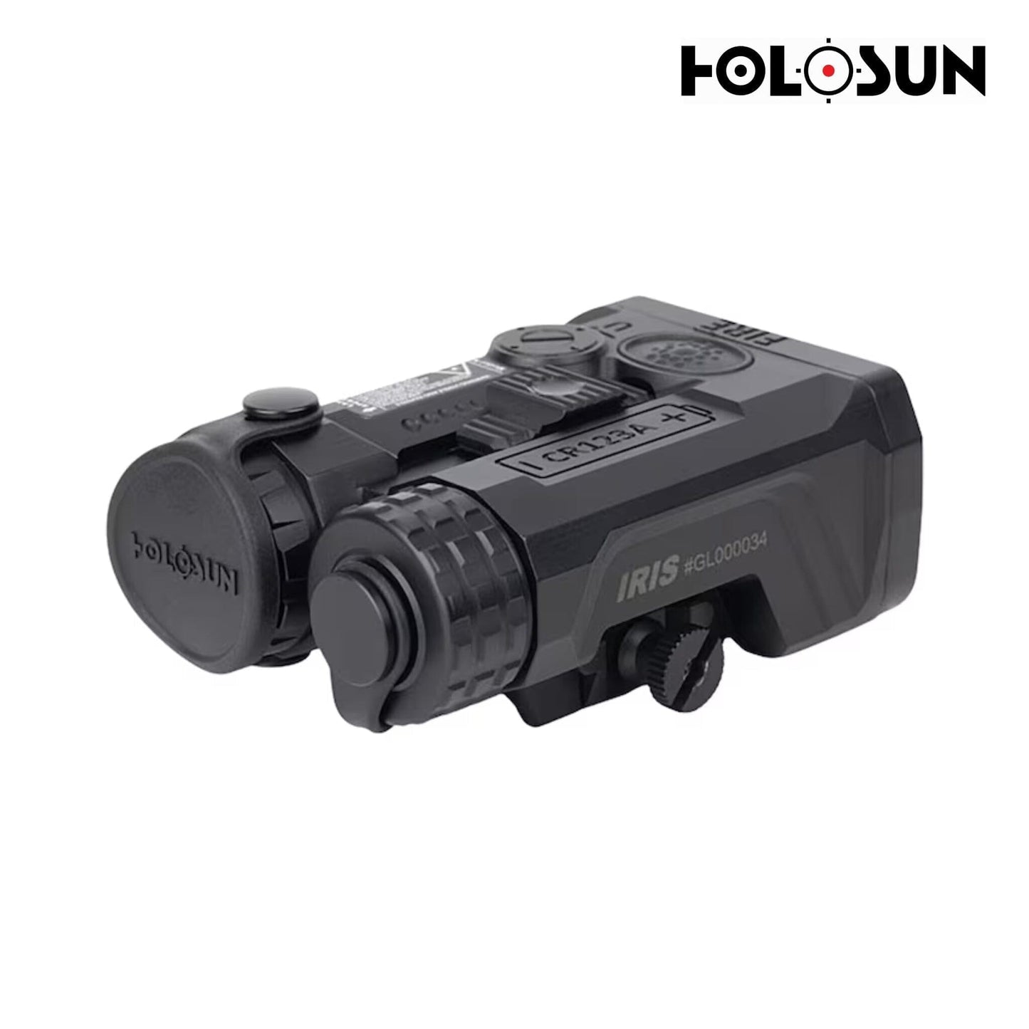 Holosun IRIS-3 Triple-Function Laser Sight – Red/IR Laser with IR Illuminator Weapon Laser Sight Holosun