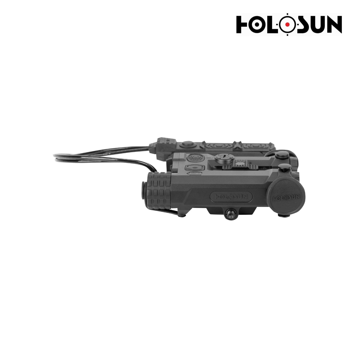 Holosun IRIS-4 Quad-Function Laser and Illuminator – Green/IR Laser with IR and White Light Weapon Laser Sight Holosun