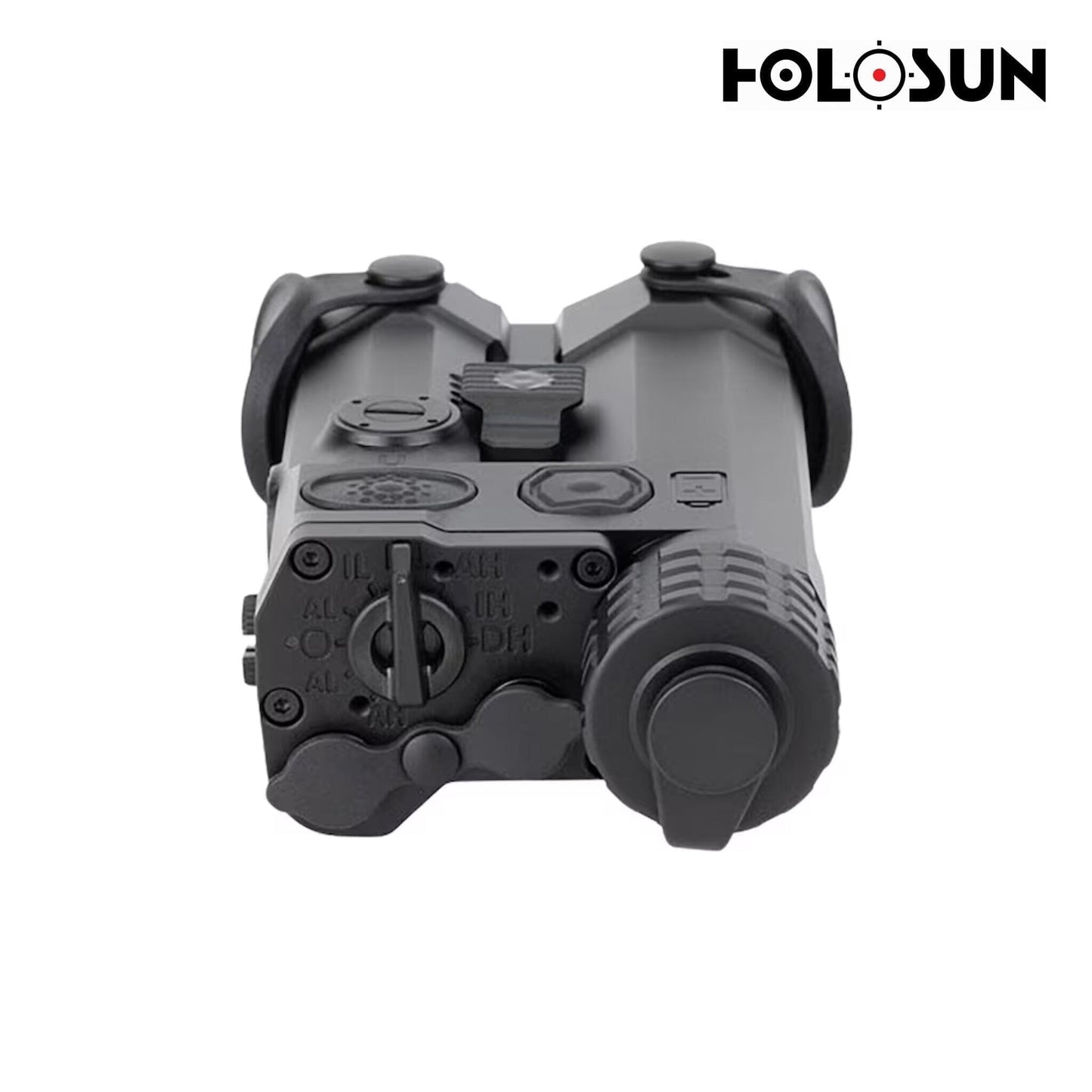 Holosun IRIS-4 Quad-Function Laser and Illuminator – Green/IR Laser with IR and White Light Weapon Laser Sight Holosun