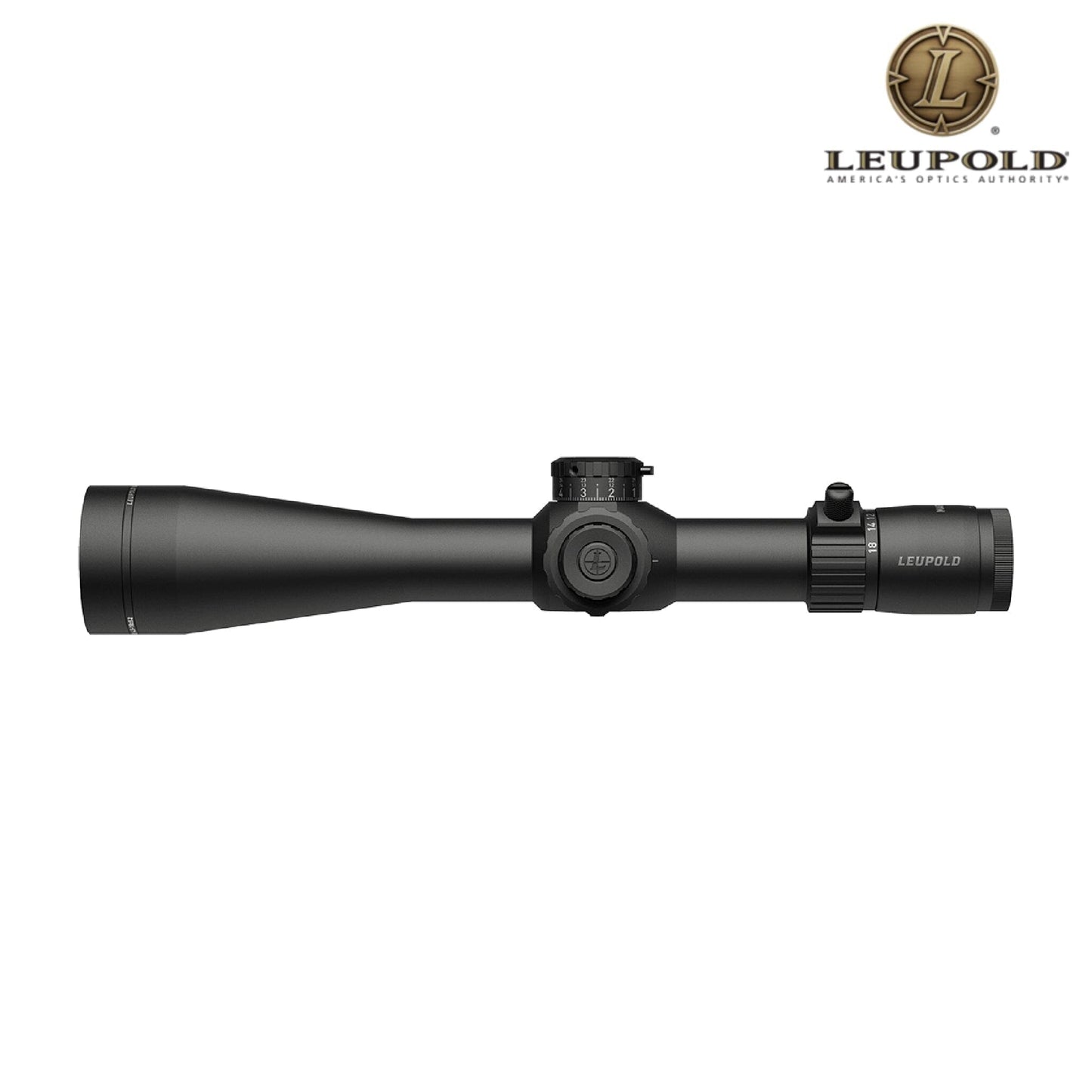 Leupold Mark 4HD 4.5–18×52 Rifle Scope M5C3 Side Focus FFP Illuminated PR1-Mil Reticle Rifle Scope Leupold