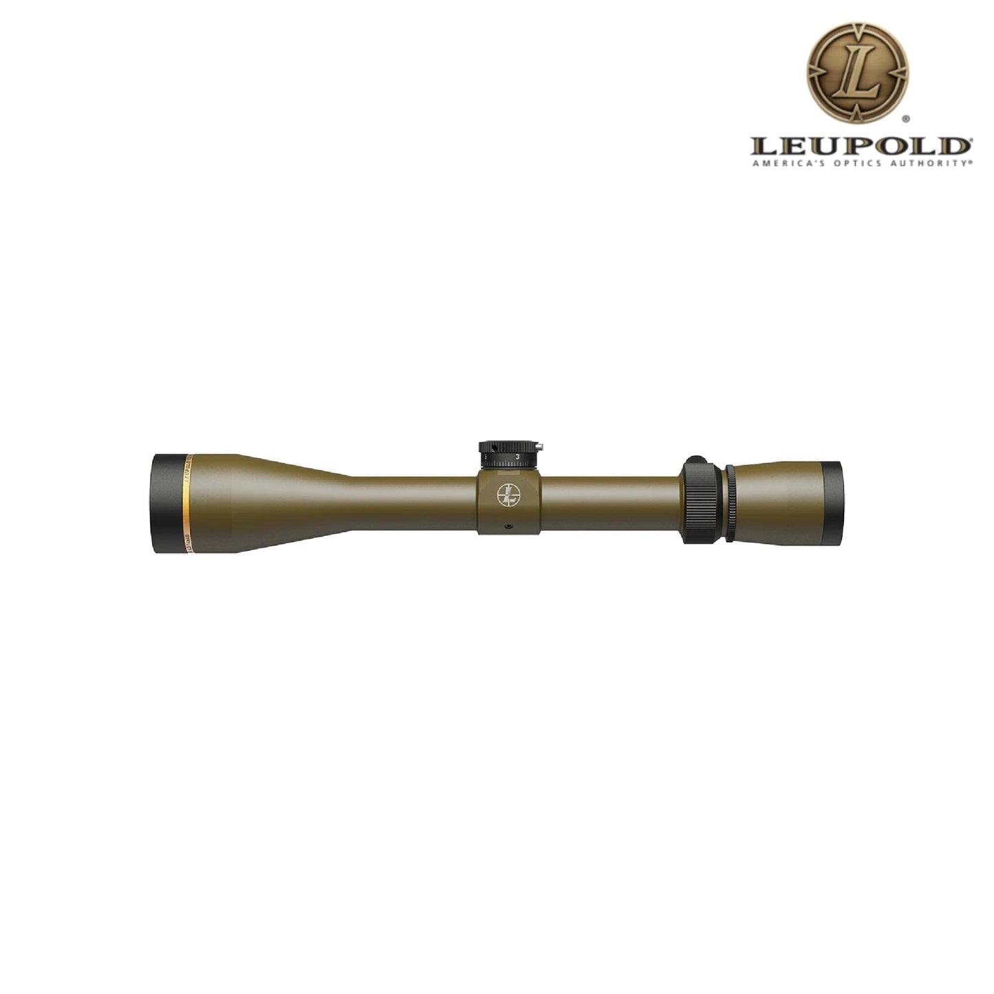 Leupold VX-3HD 4.5–14×40 CDS-ZL Rifle Scope Wind-Plex Reticle Burnt Bronze Rifle Scope Leupold