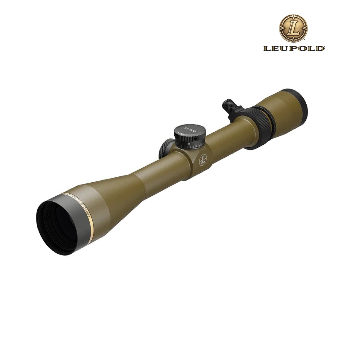 Leupold VX-3HD 4.5–14×40 CDS-ZL Rifle Scope Wind-Plex Reticle Burnt Bronze Rifle Scope Leupold